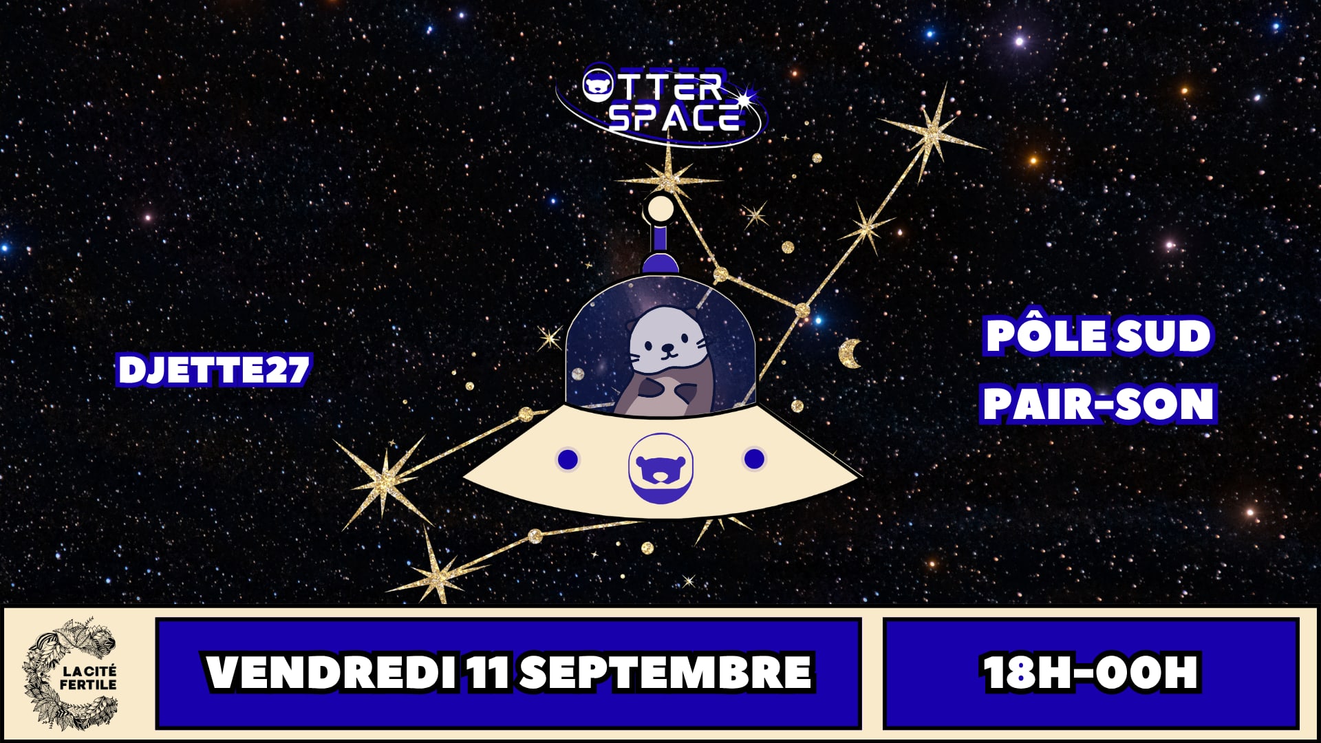 Otter Space X Cité Fertile Cover