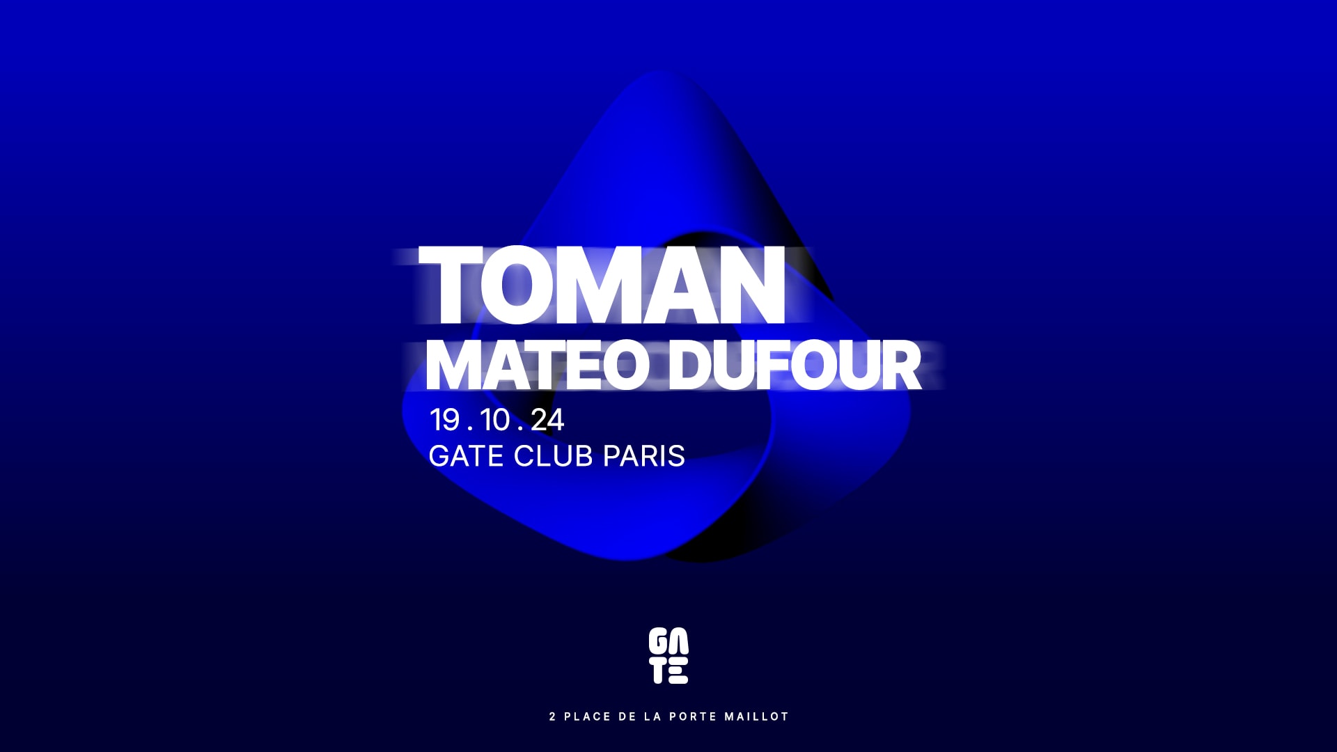 Toman X Mateo Dufour At Gate Club Paris Cover