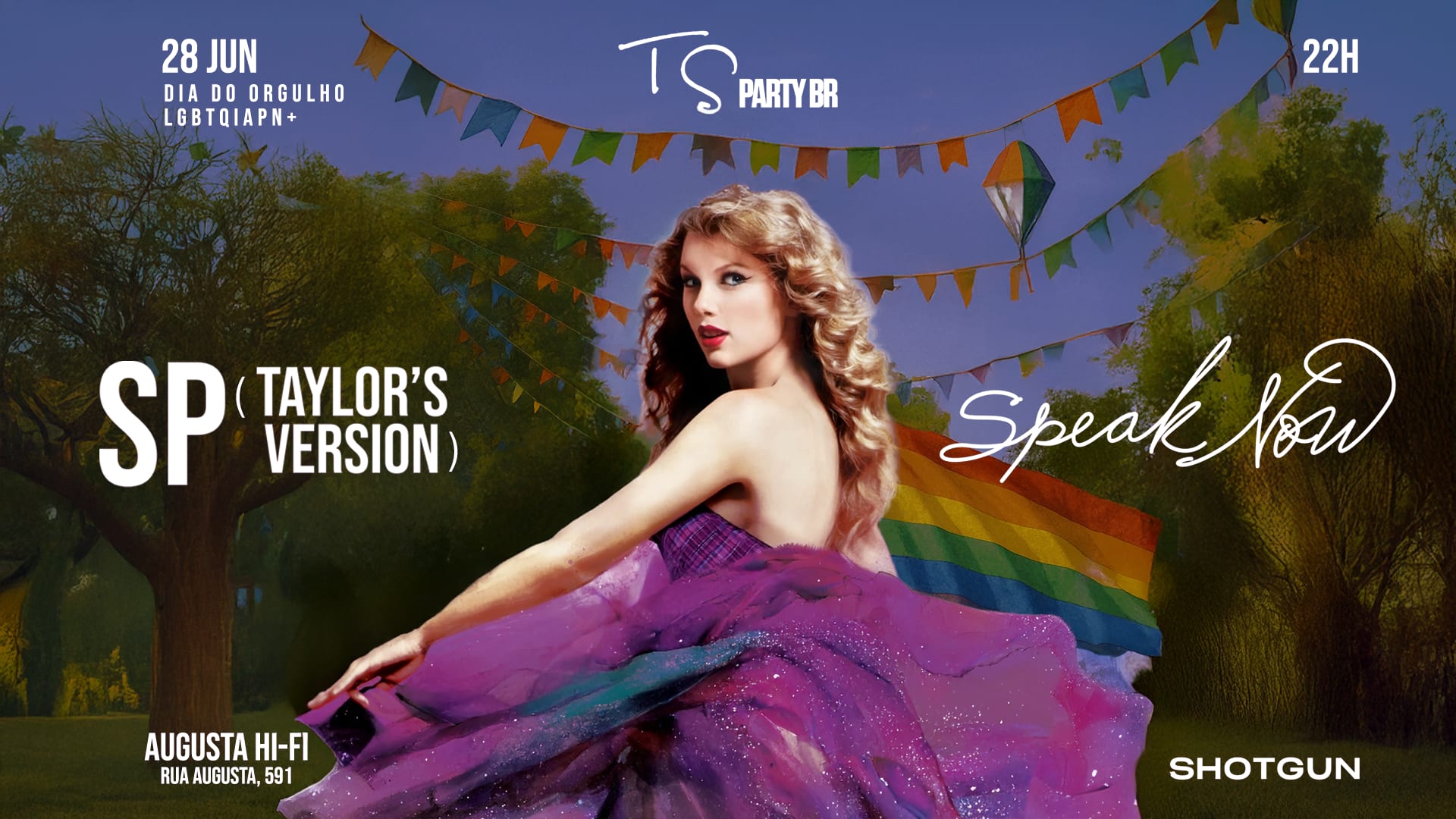 Sp (Taylor's Version): Speak Now (Og) - Pride Junina Cover