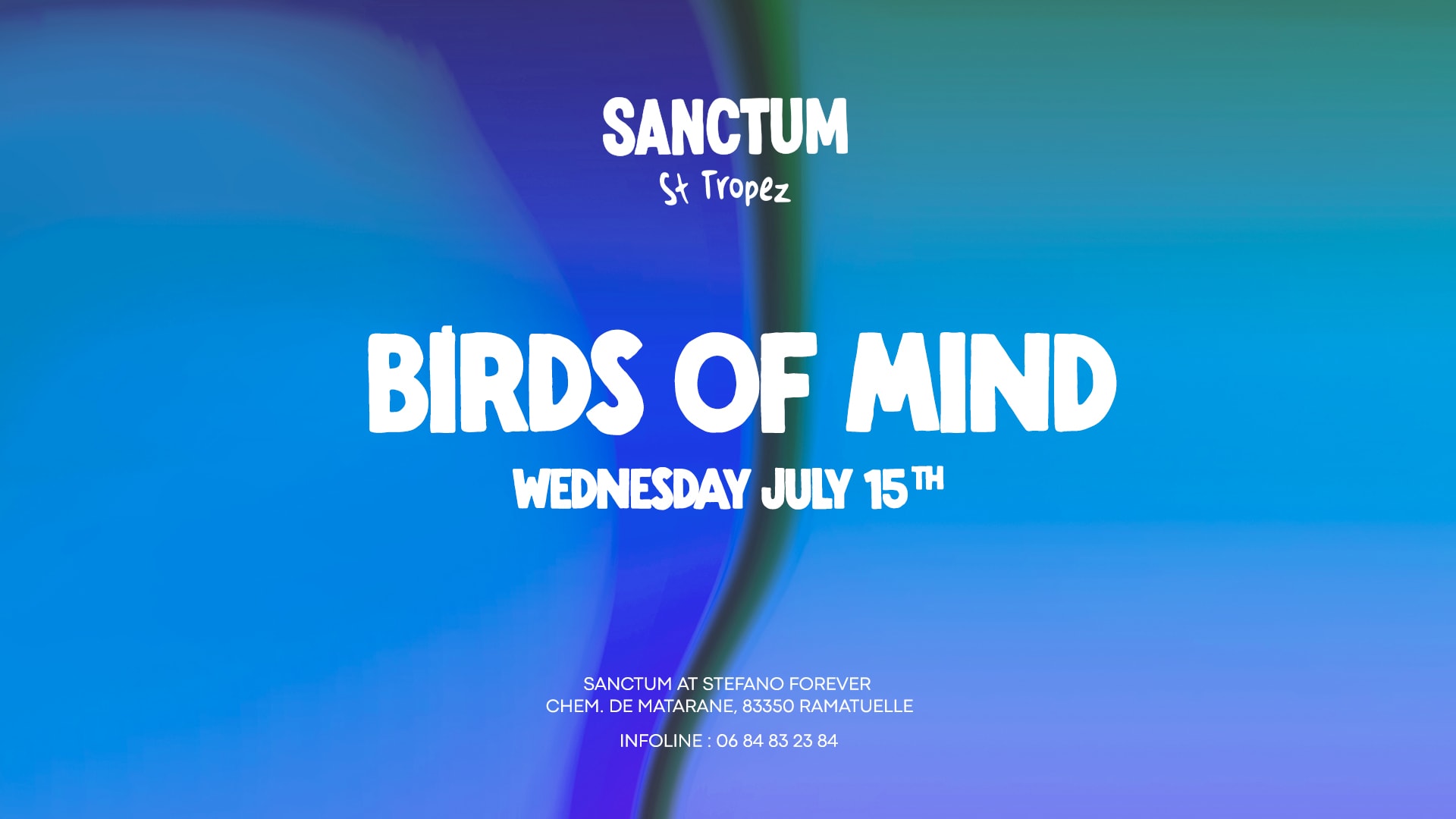 Birds Of Mind At Sanctum St-Tropez Cover