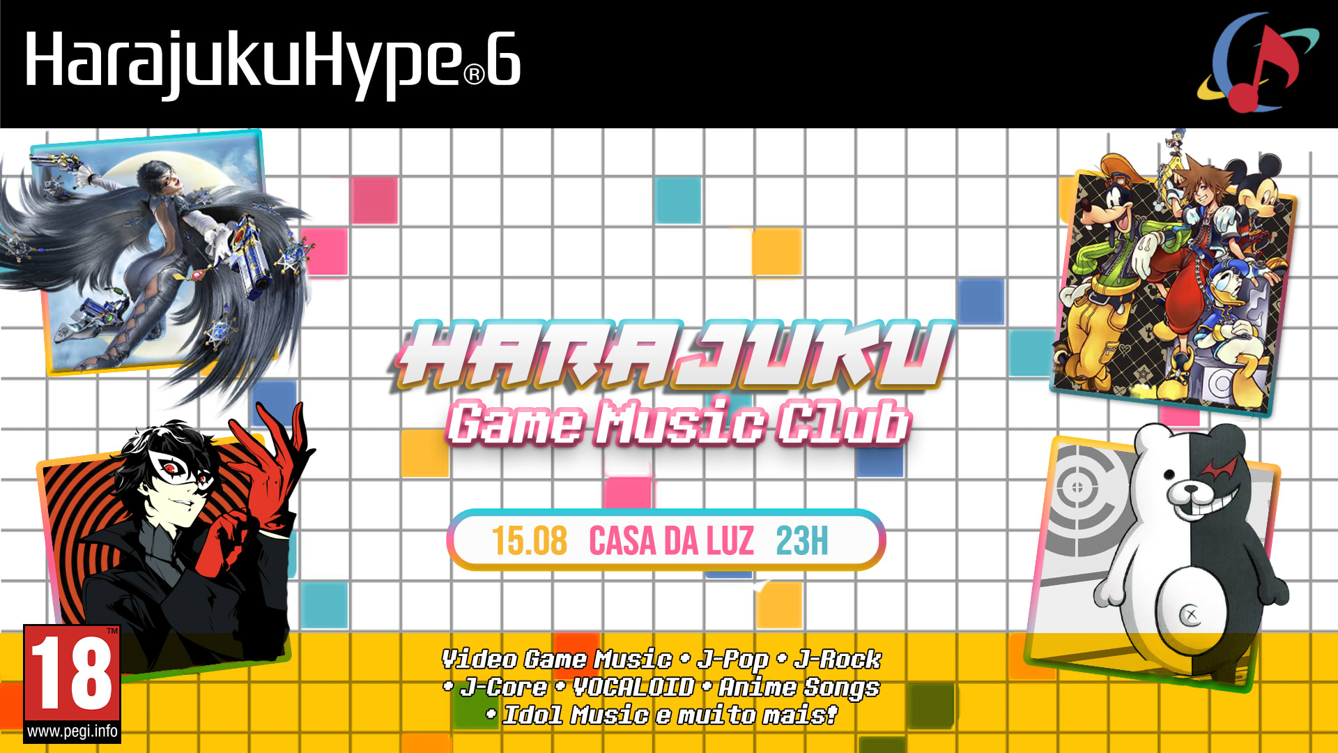 Harajuku Hype: Game Music Club Cover