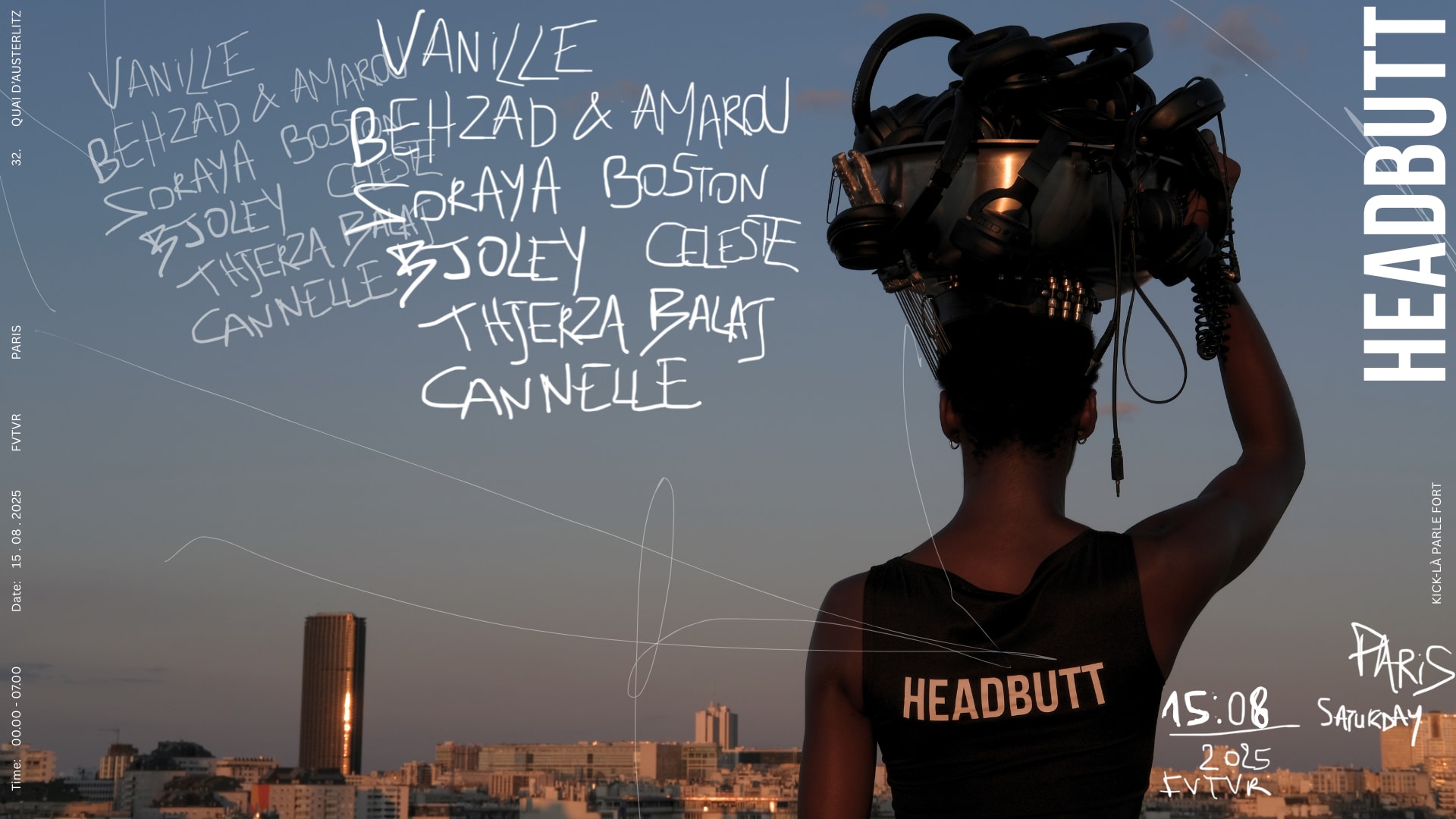 Headbutt: Vanille, Soraya, Cannelle [Live] Behzad B2b Amarou Cover