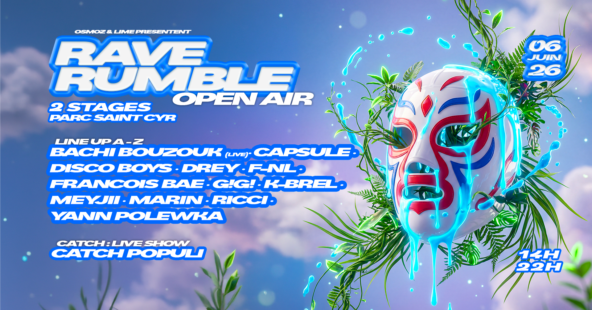 Open Air | Lime X Osmoz - Rennes Cover