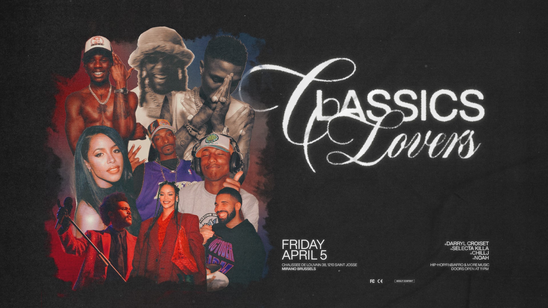 Classics Lovers - Noah - Chill J - Selecta Killah - Darryl Cover