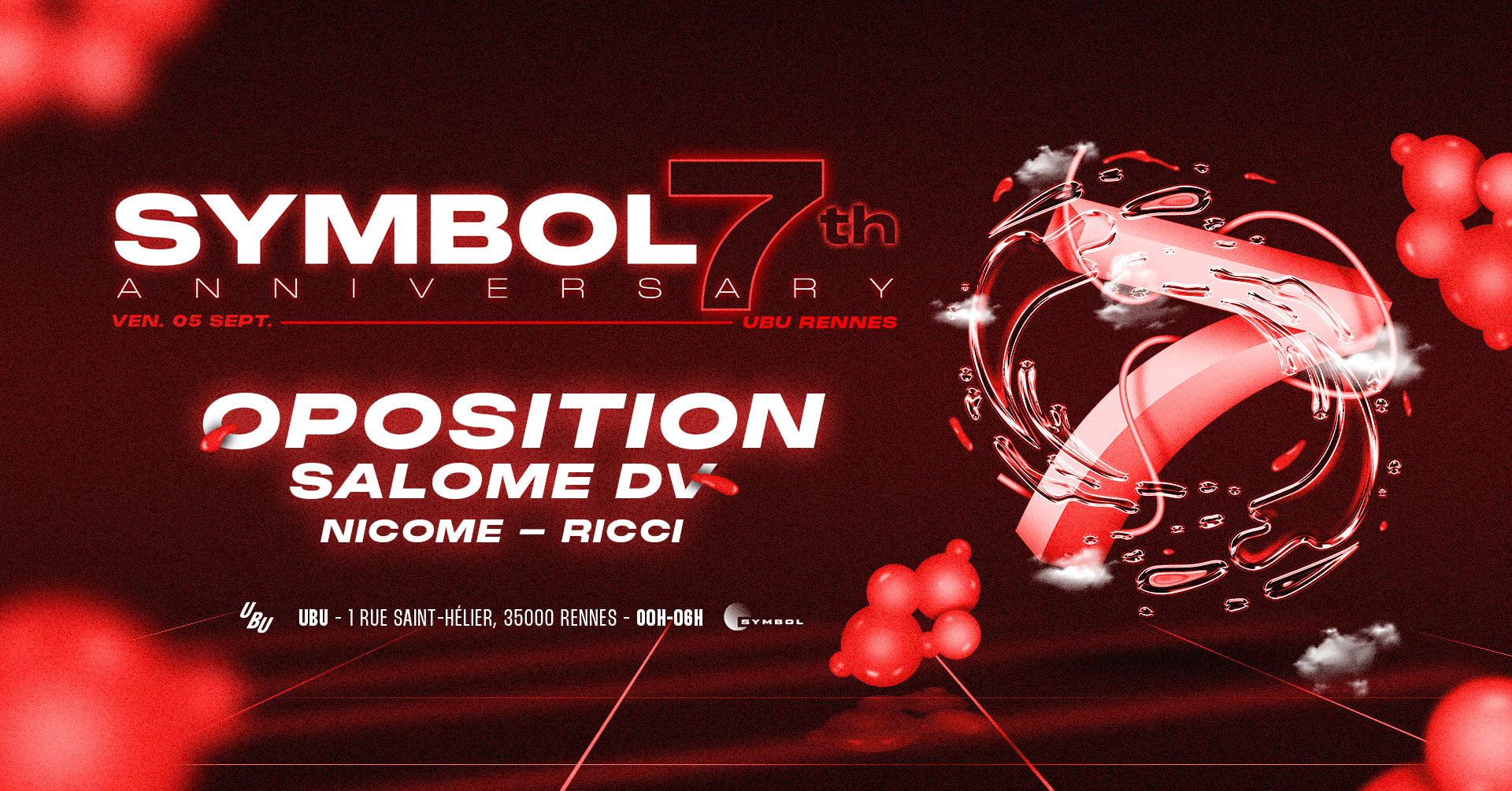 Symbol : 7th Anniversary | Ubu | Oposition & More Cover
