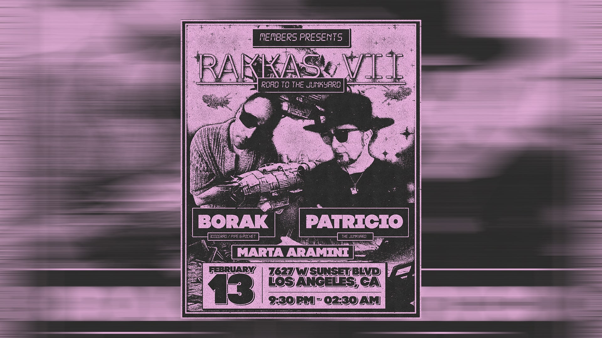 Rakkas VII | Road To The Junkyard Cover