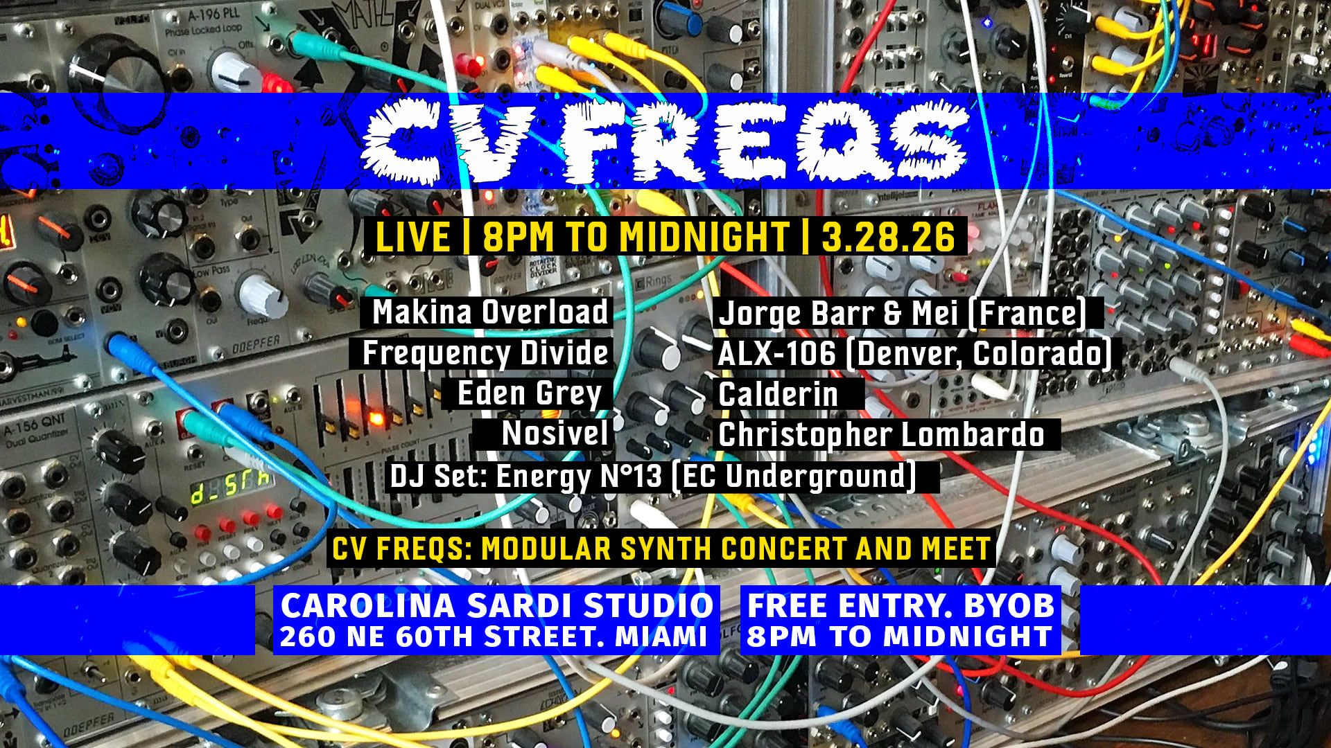 CV Freqs Pop Patch Party Cover