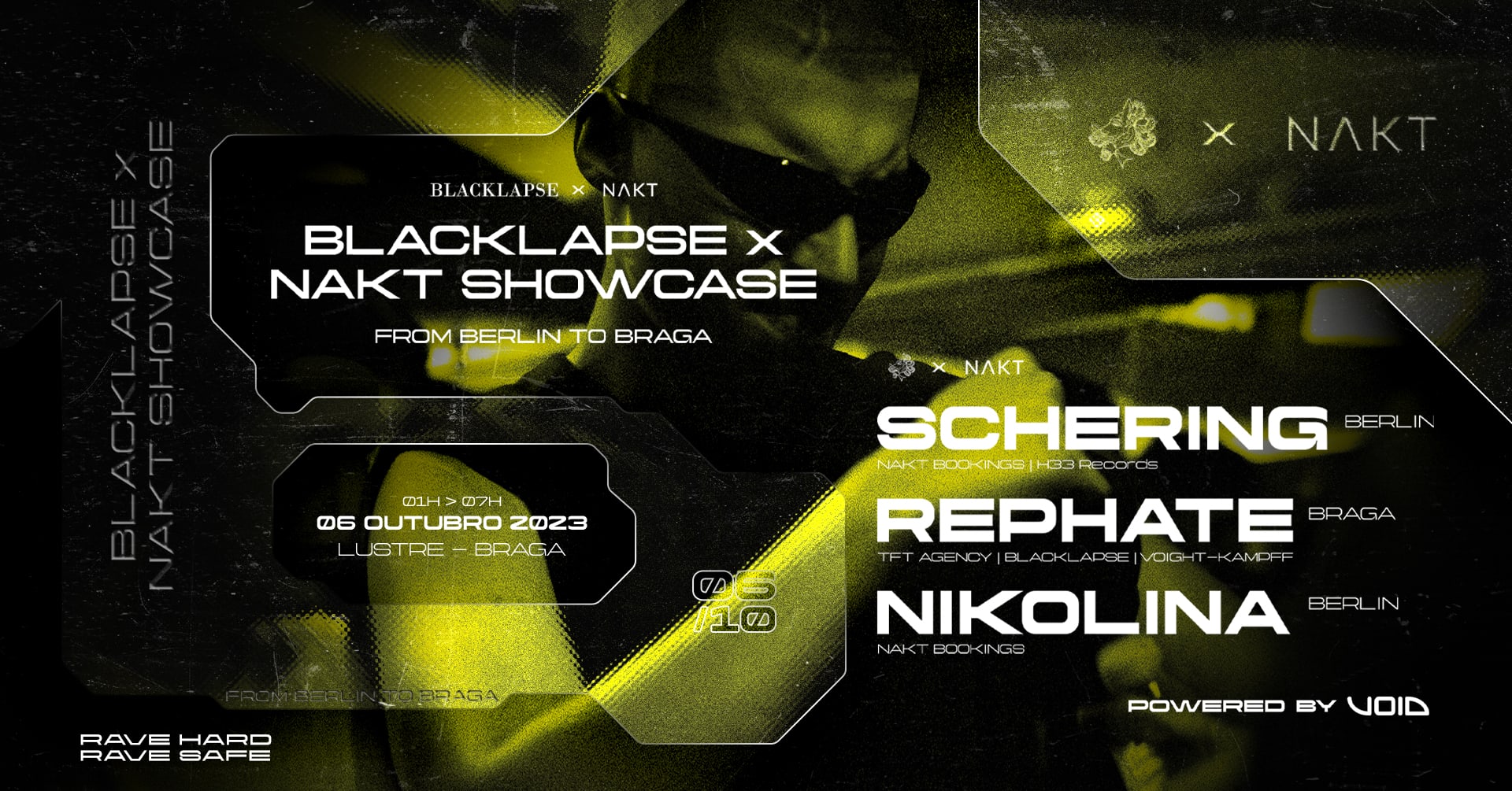 Blacklapse X Nakt W/ Schering | Rephate | Nikolina Cover