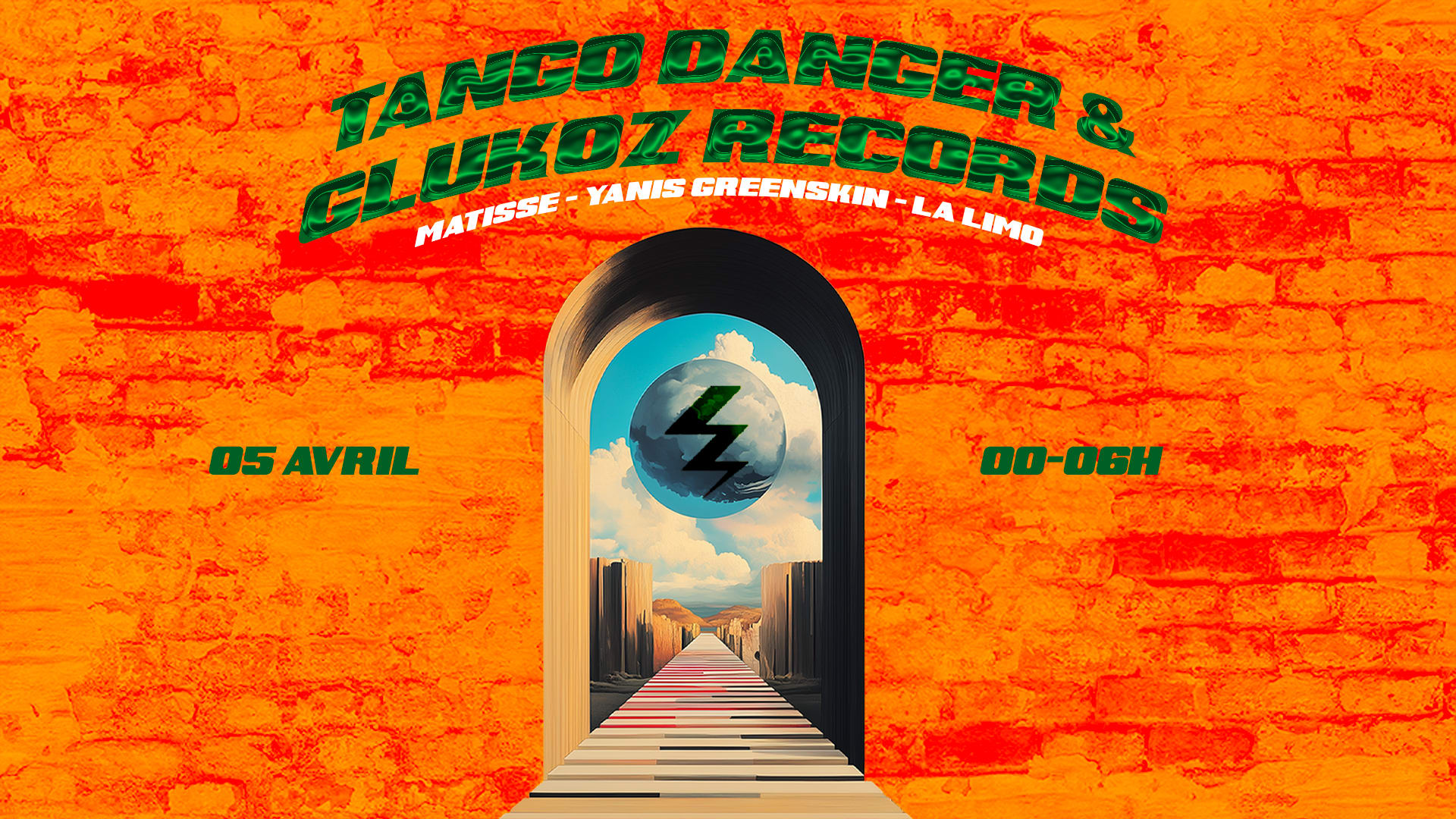 Tango Danger & Glukoz : Matisse, Yanis Greenskin, La Limo Cover