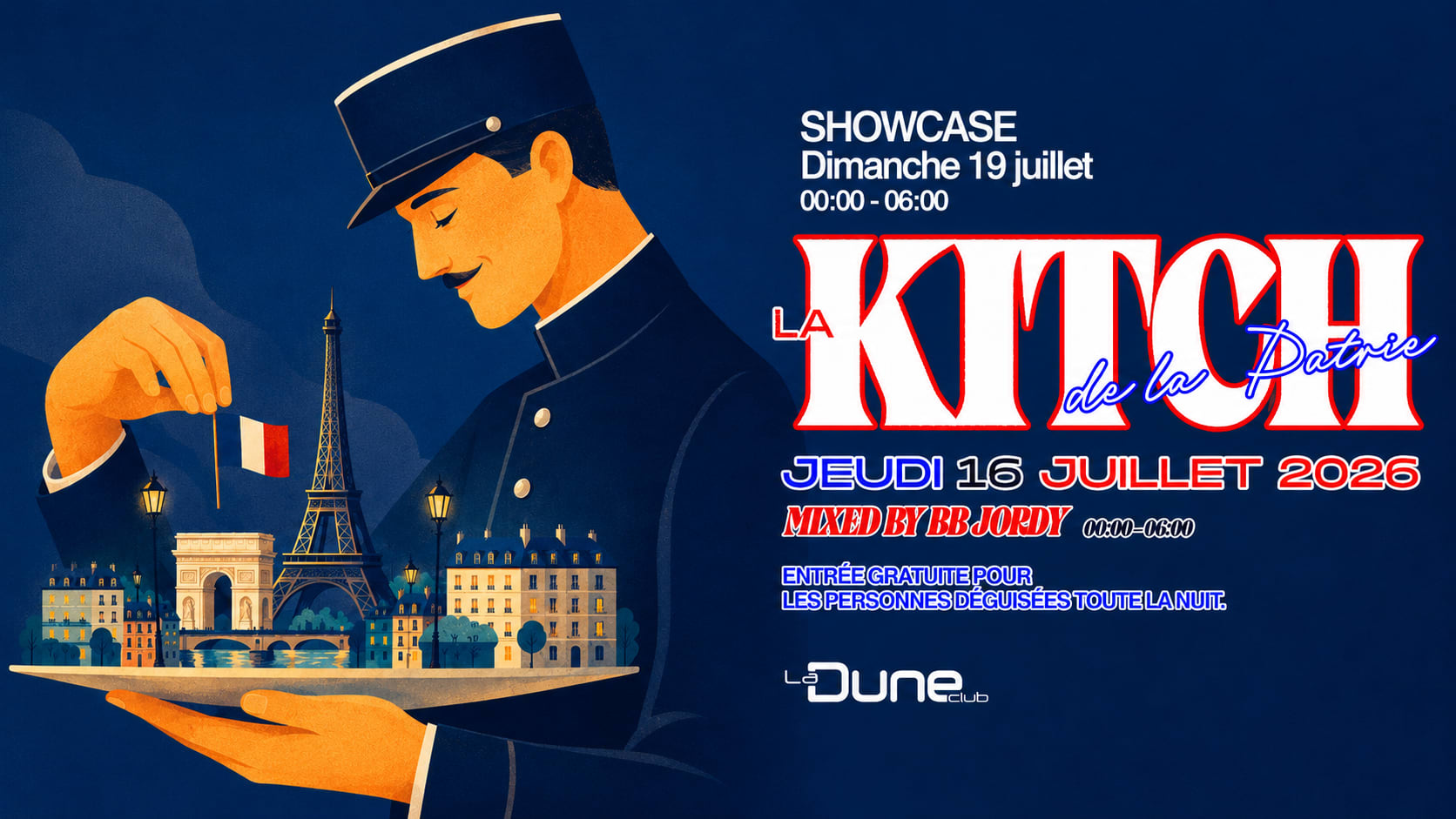 La Kitch De La Patrie - Jeudi 16 Juillet Cover