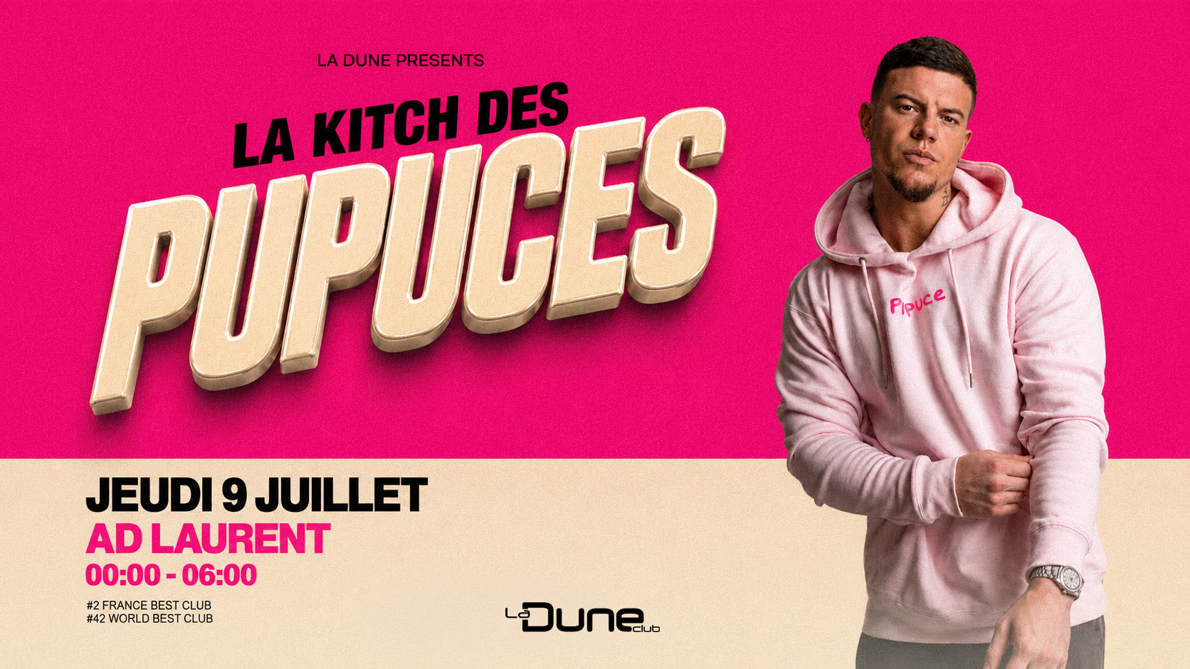 Ad Laurent - Kitch Des Pupuces - Jeudi 9 Juillet Cover