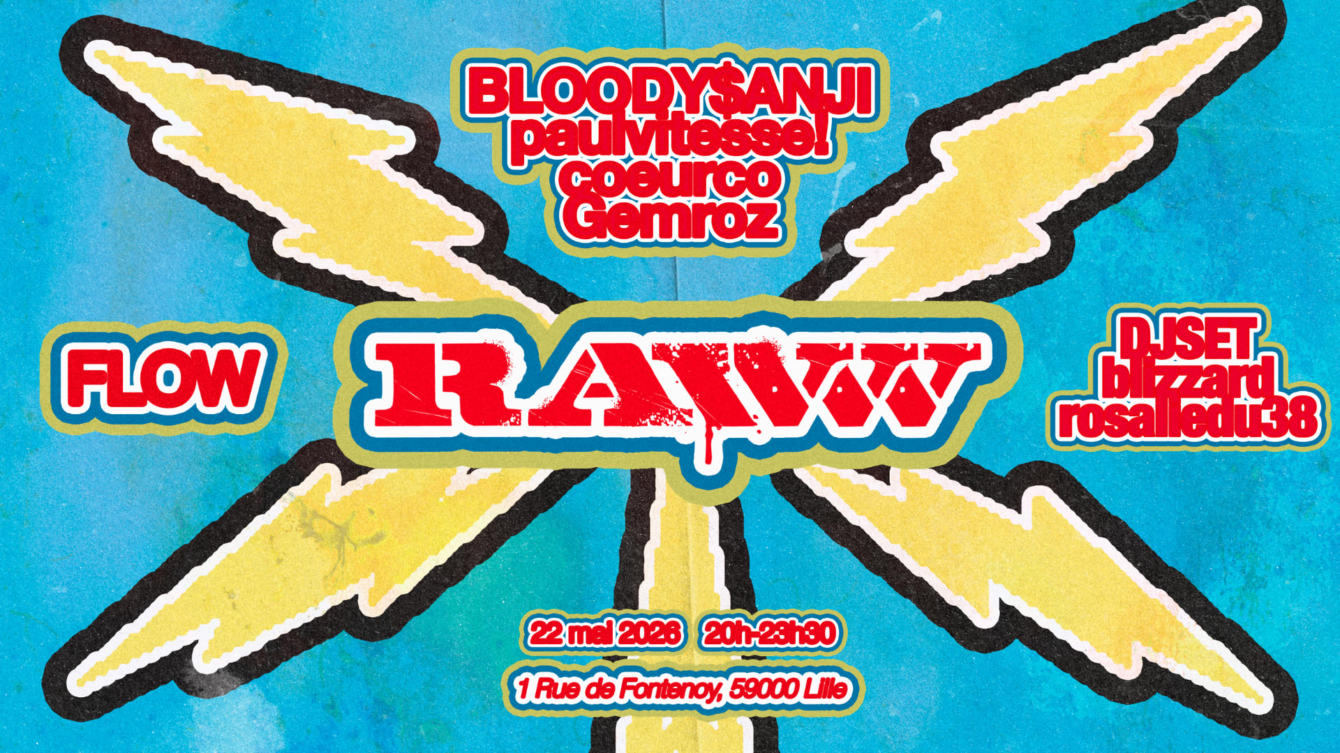 Rawww: Bloodysanji, Gemroz, Rosaliedu38, Coeurco, Paulvit... Cover