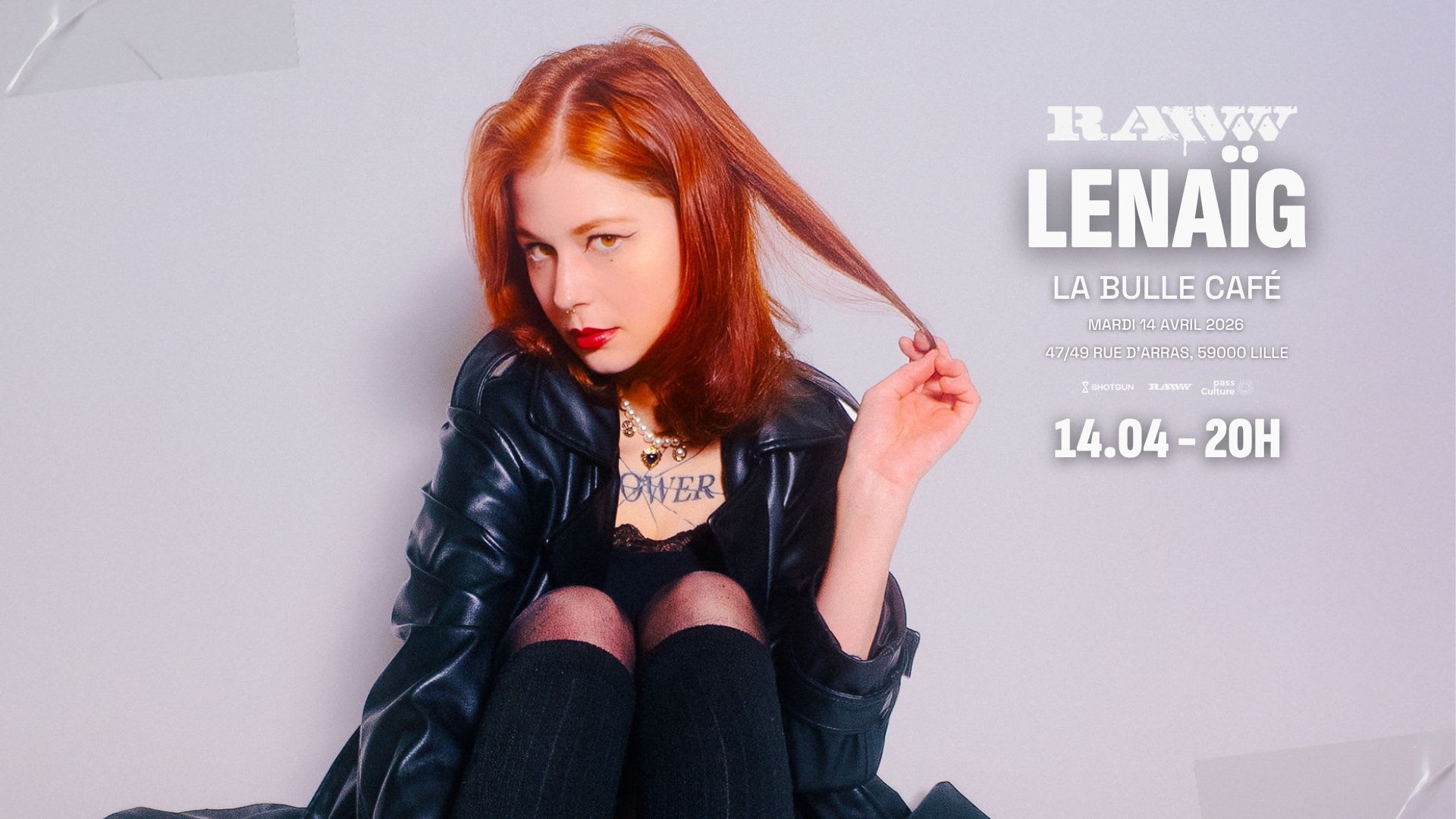 Rawww: Lenaïg À La Bulle Café Cover