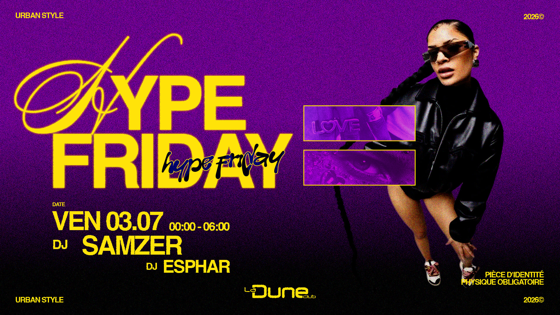 Hype Friday - Vendredi 3 Juillet Cover