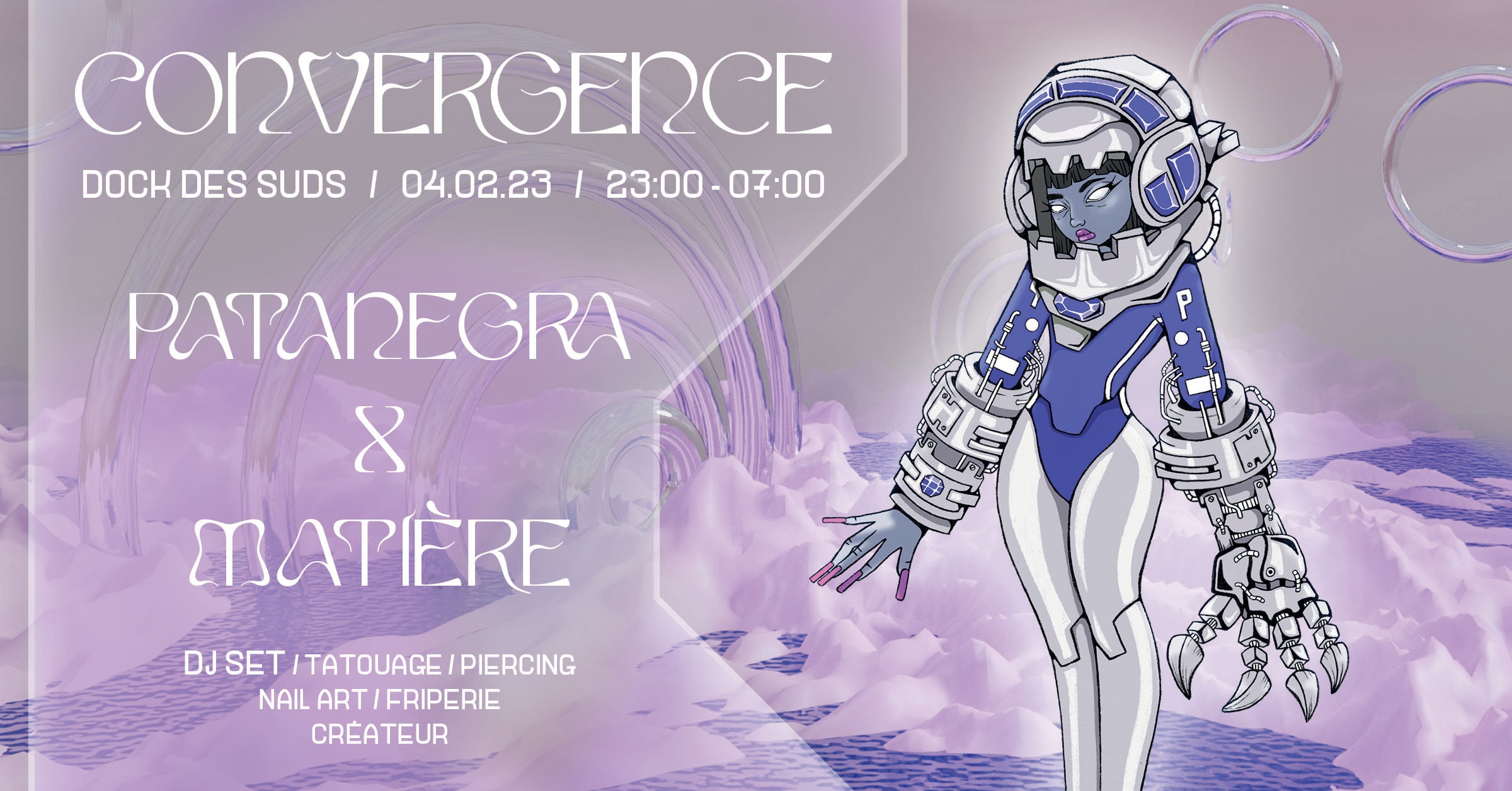 Convergence : Patanegra X Matière Cover