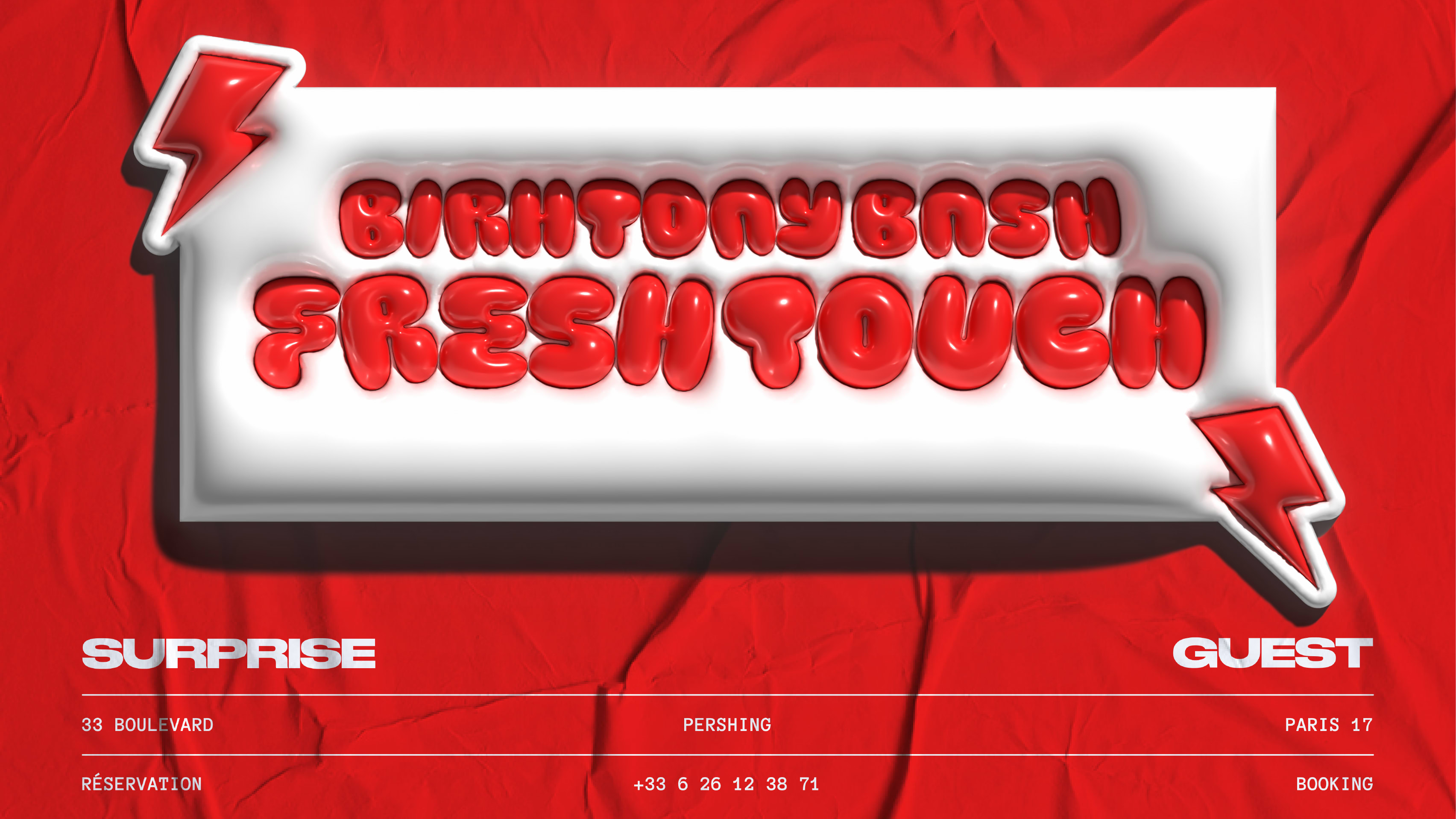 Fresh Touch 9 Year Birthday - Nov. 24th Surprise Guest Cover