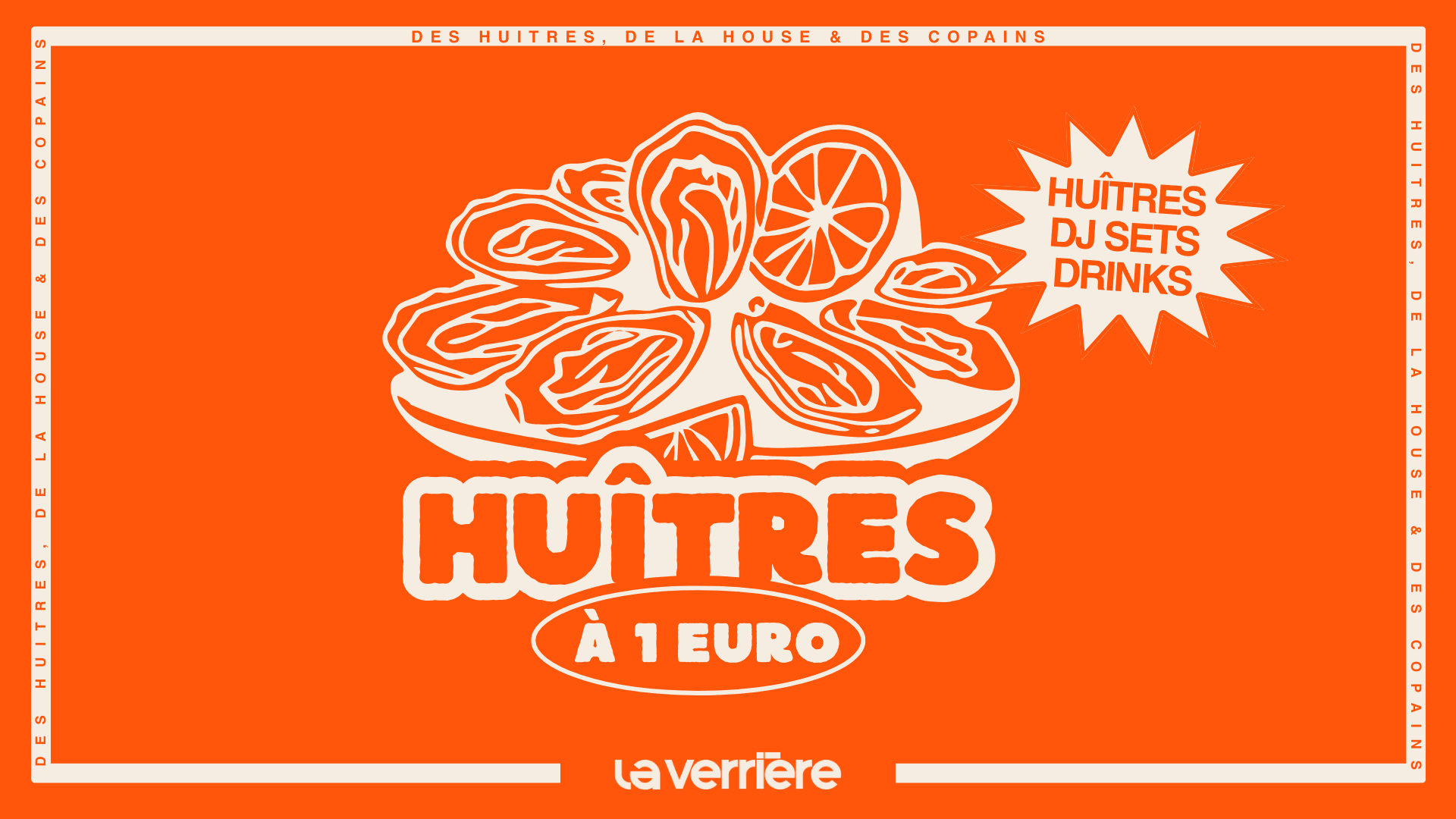 Huîtres À 1euro - Dj Set House & Bar À Huîtres Cover