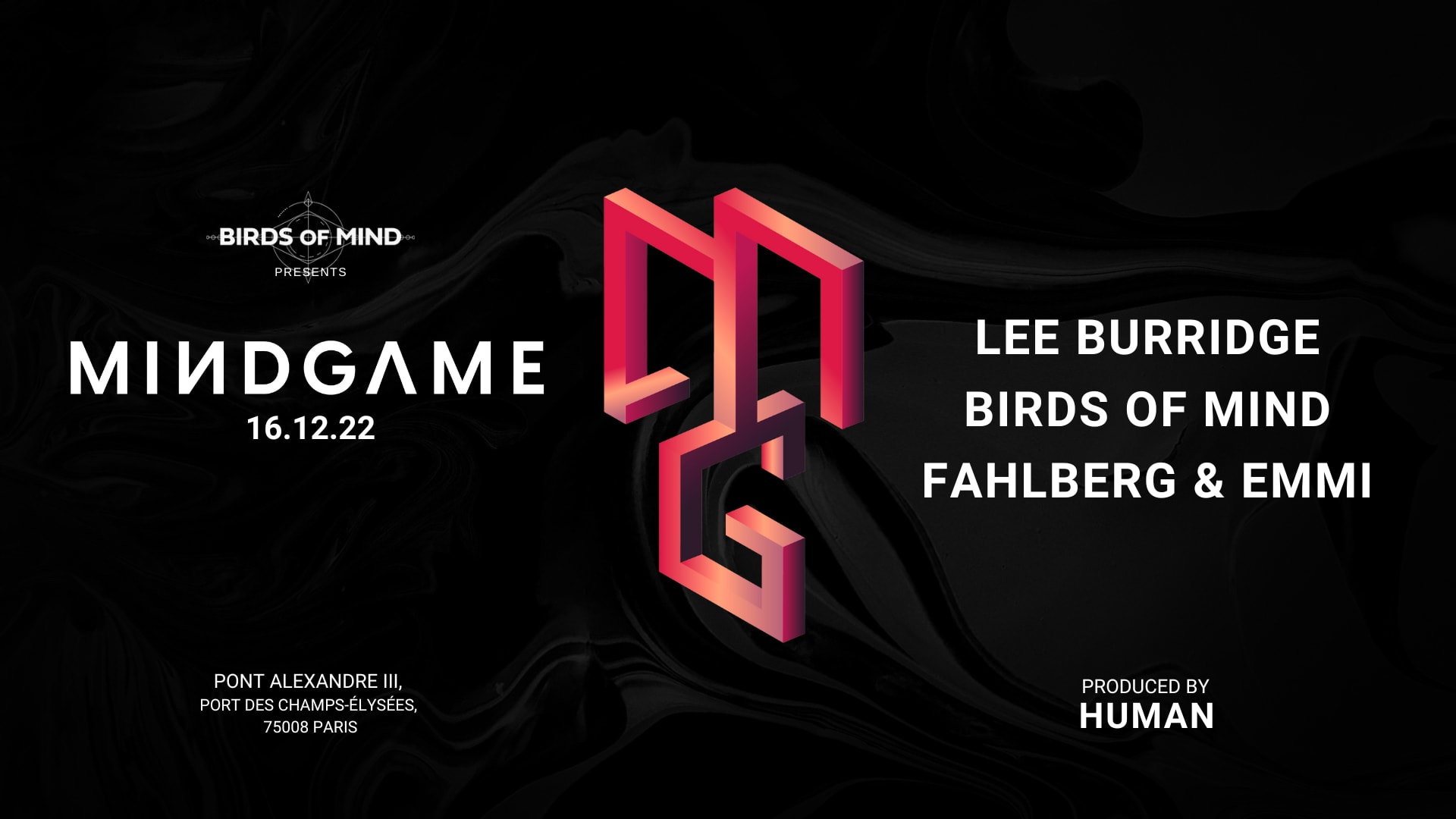 Mindgame | Friday, December 16th By Human Cover