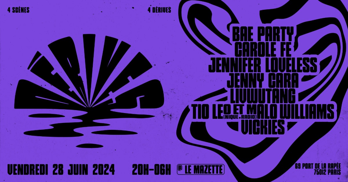 Dérives W/ Jennifer Loveless, Livwutang, Jenny Cara & More Cover