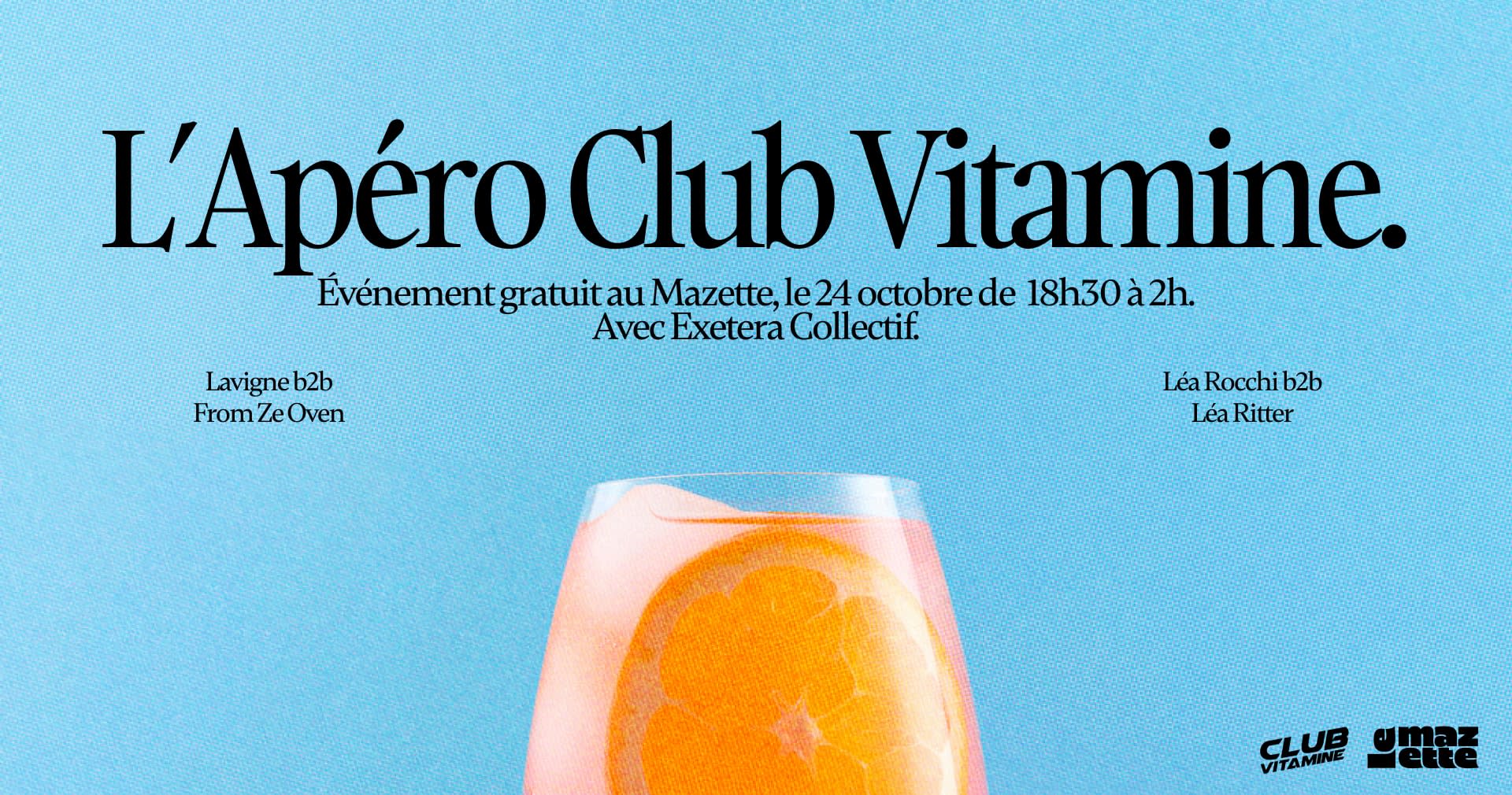L'apéro Club Vitamine W/ Exetera Collectif Cover