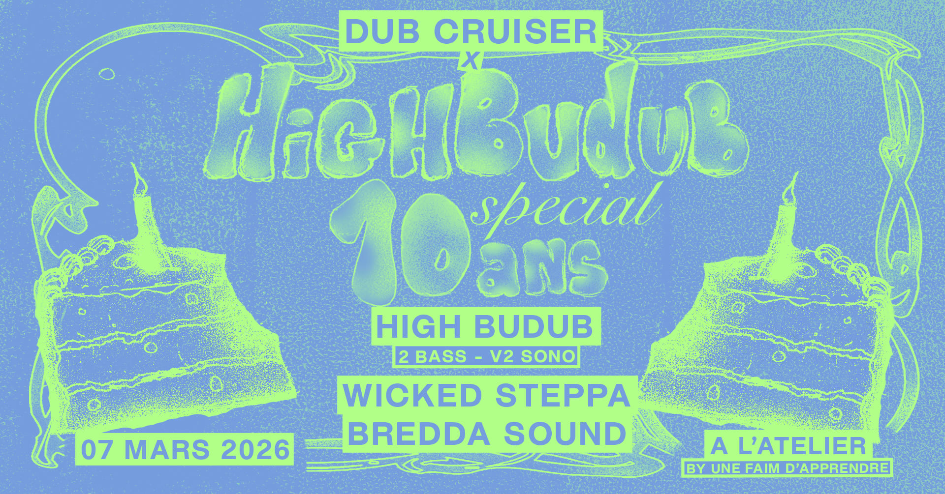 Dub Cruiser X Highbudub : Special 10 Ans Cover