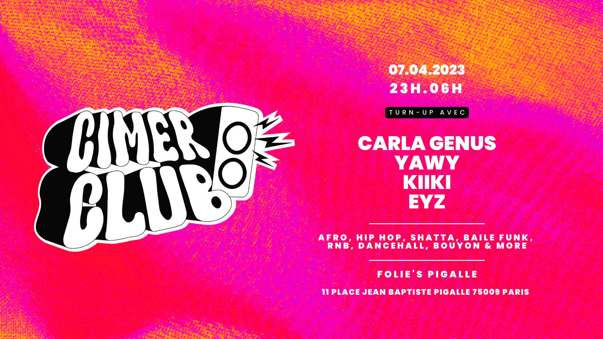 Cimer Club 7 Avril Cover