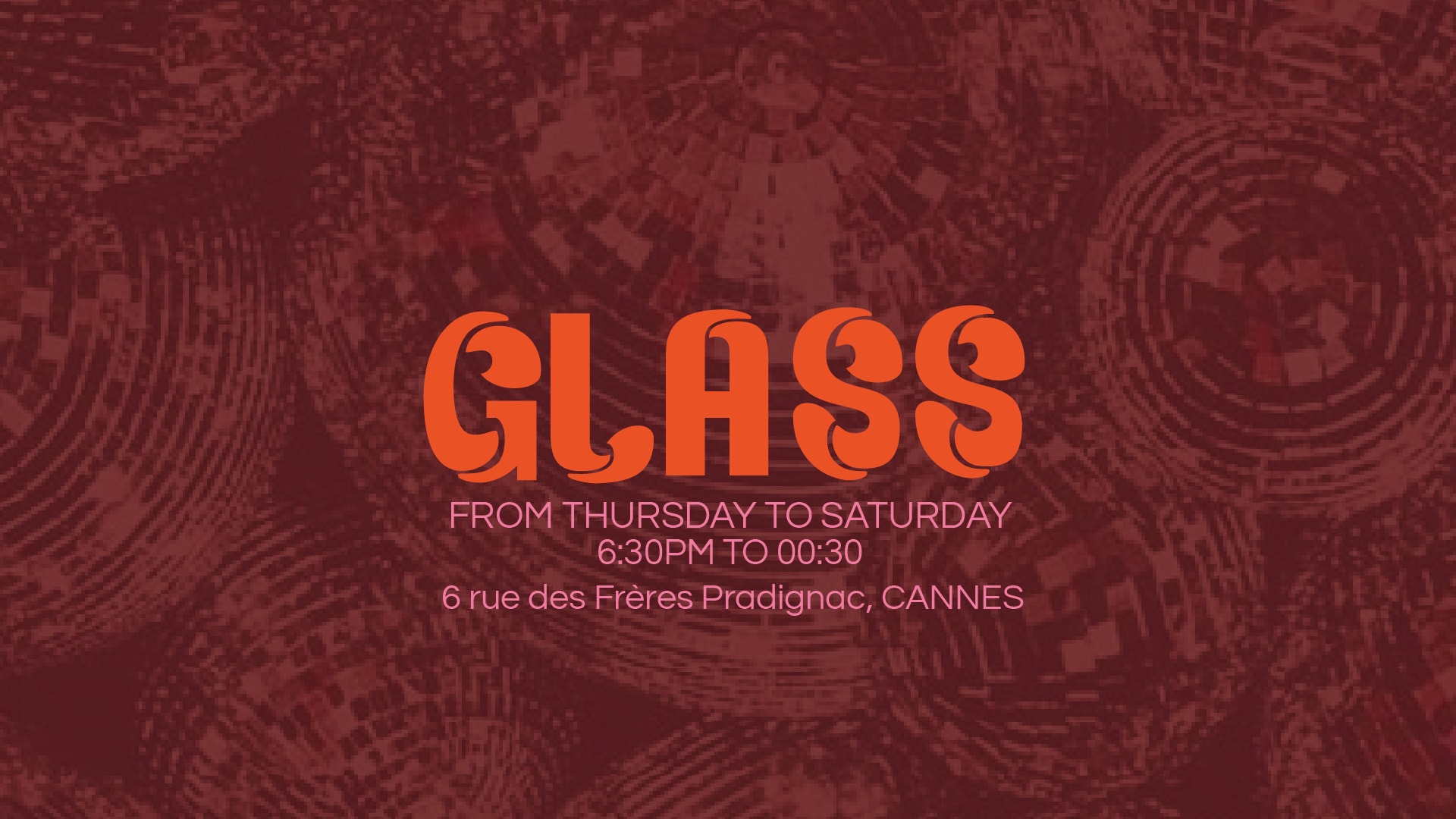 Glass Disco Night Cover