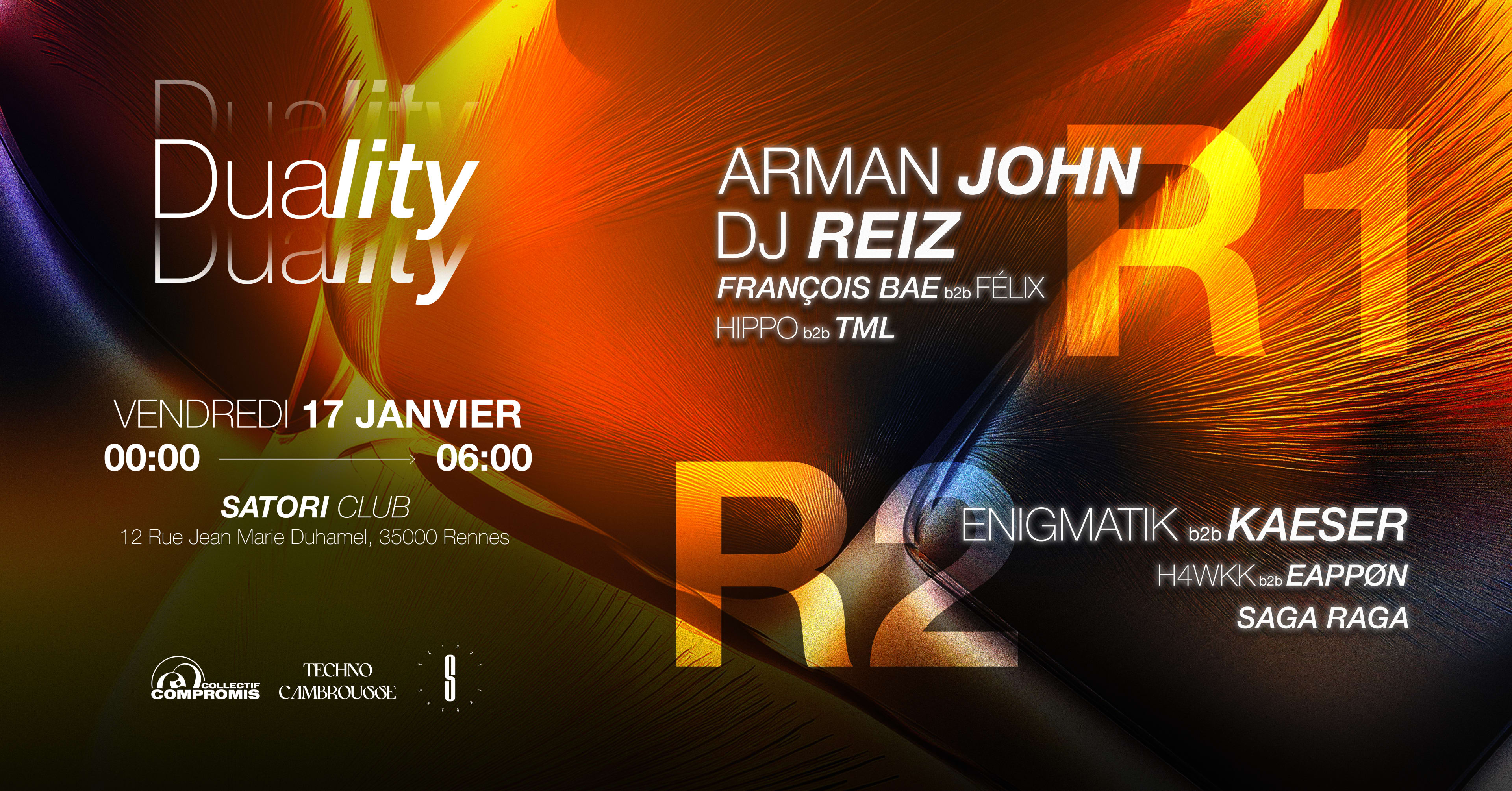 Duality - Techno Cambrousse X Compromis Cover