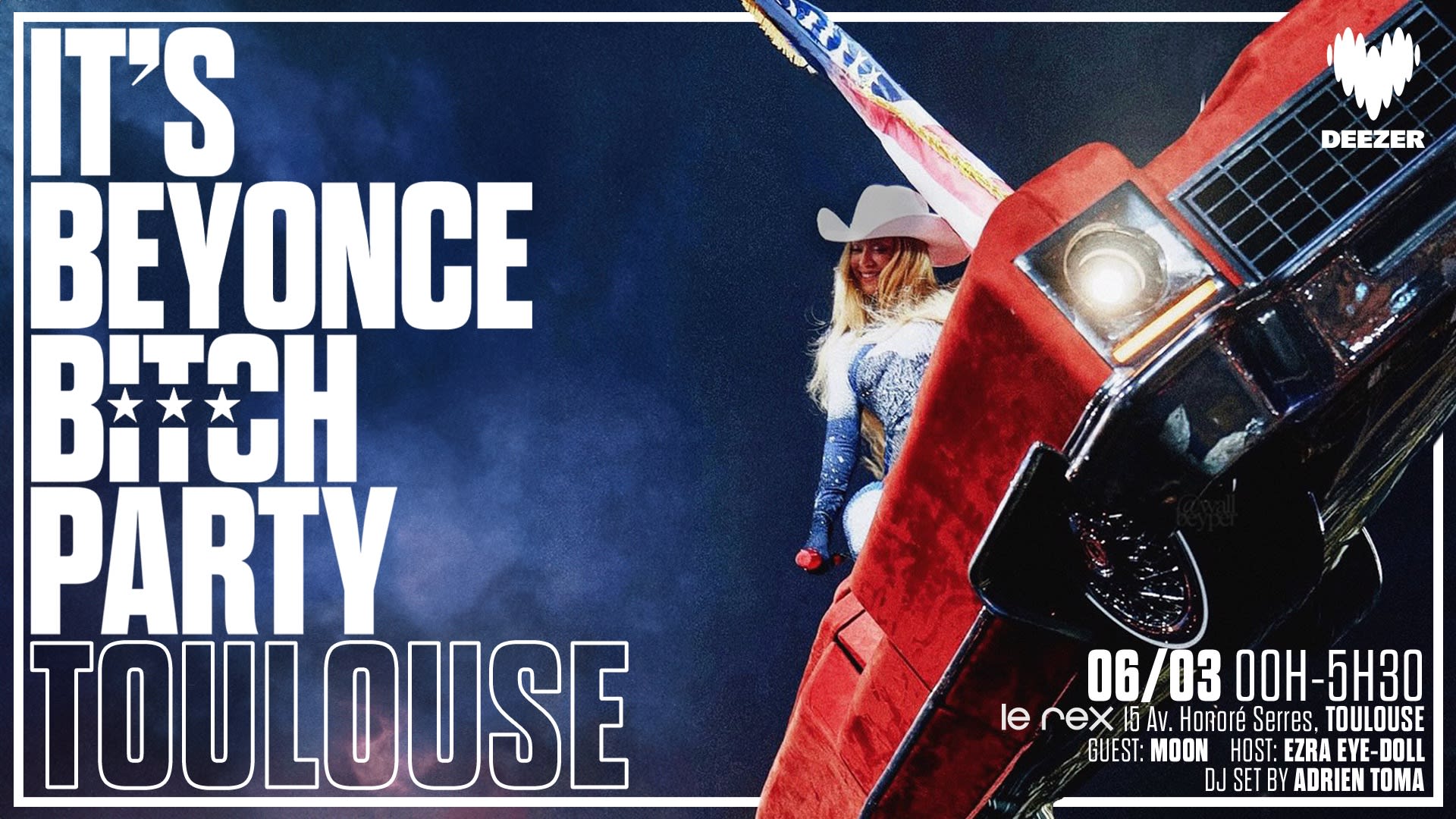 It's Beyoncé Bitch Party Toulouse Avec Moon Cover