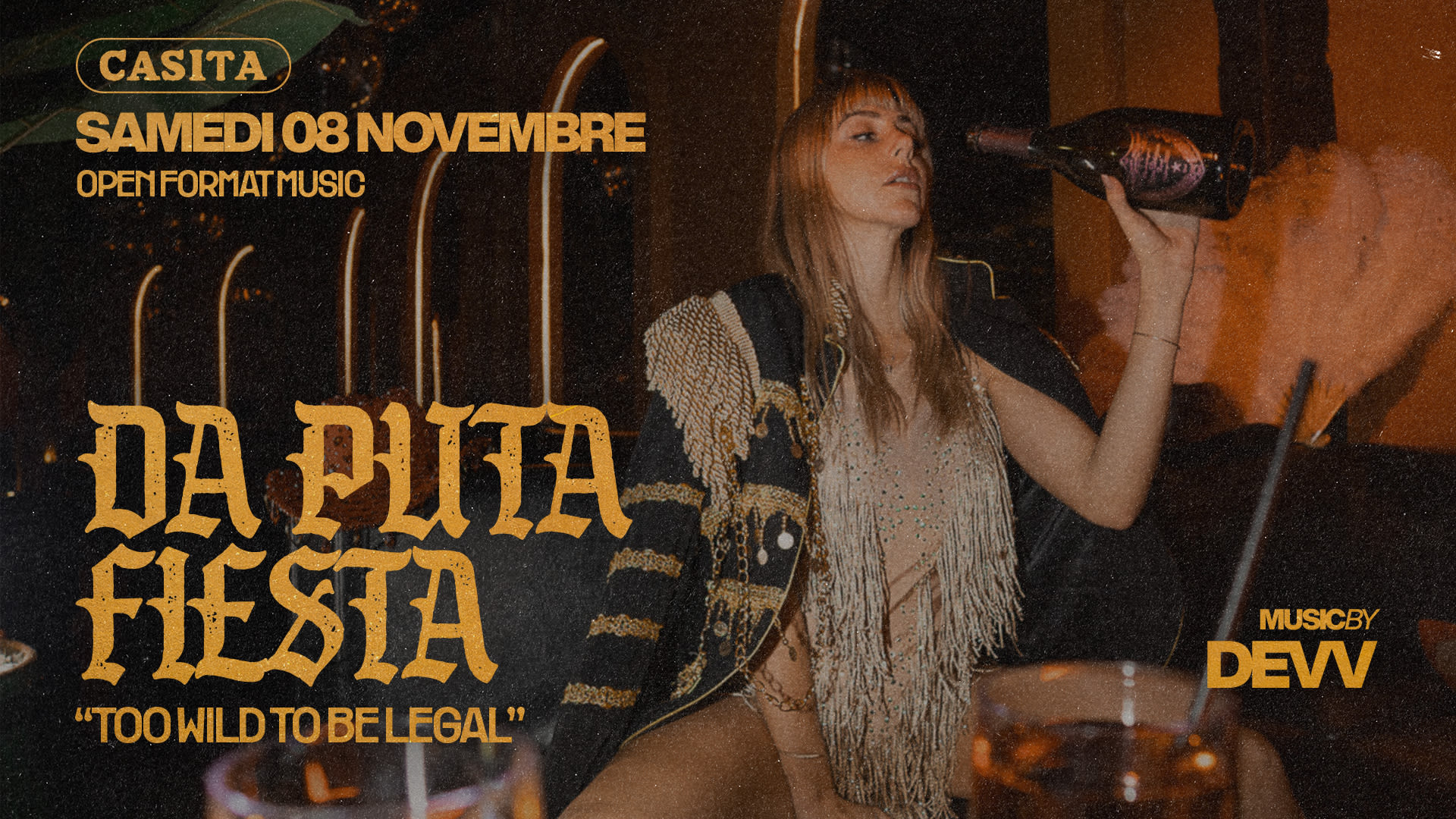 Sam 08 - Da Puta Fiesta Cover