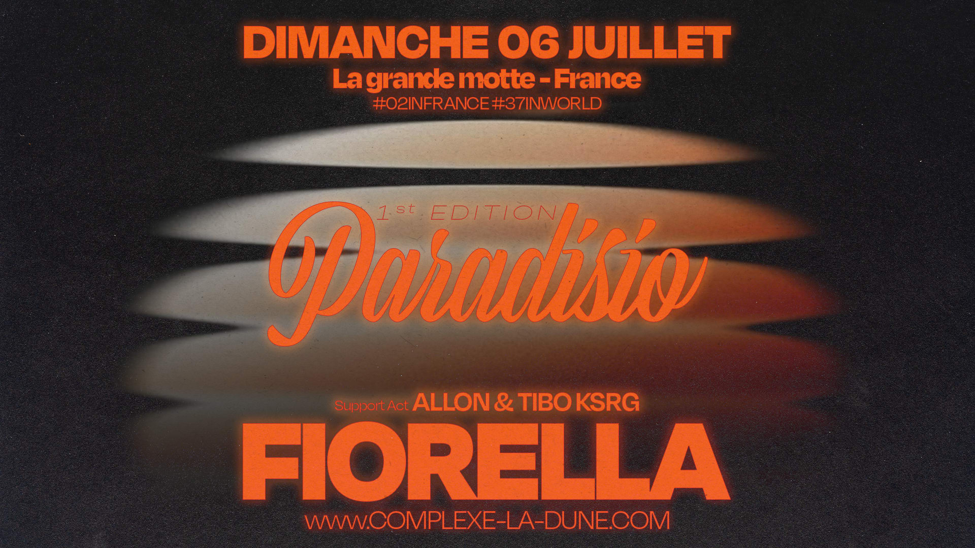Fiorella - Paradisio - Dimanche 06 Juillet Cover