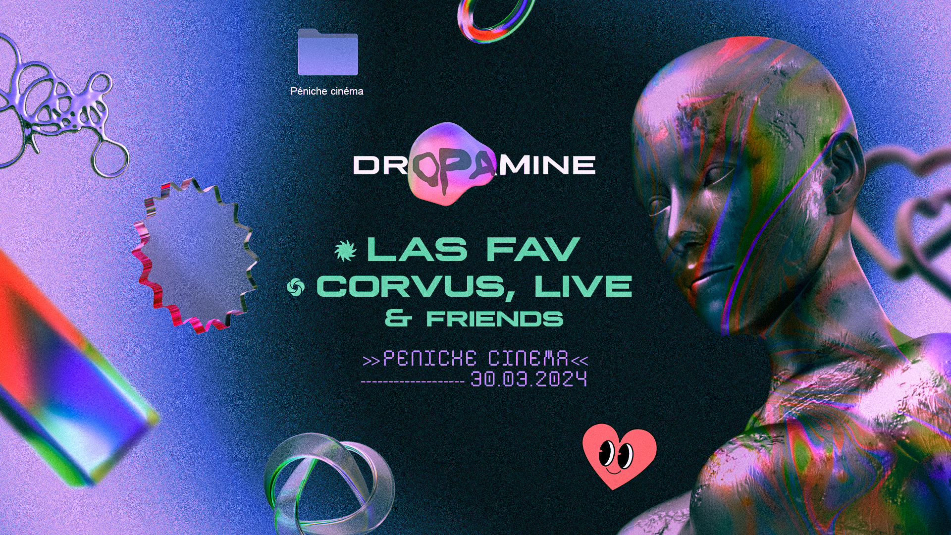 Dropamine #1 : Las Fav | Corvus | & Friends Cover