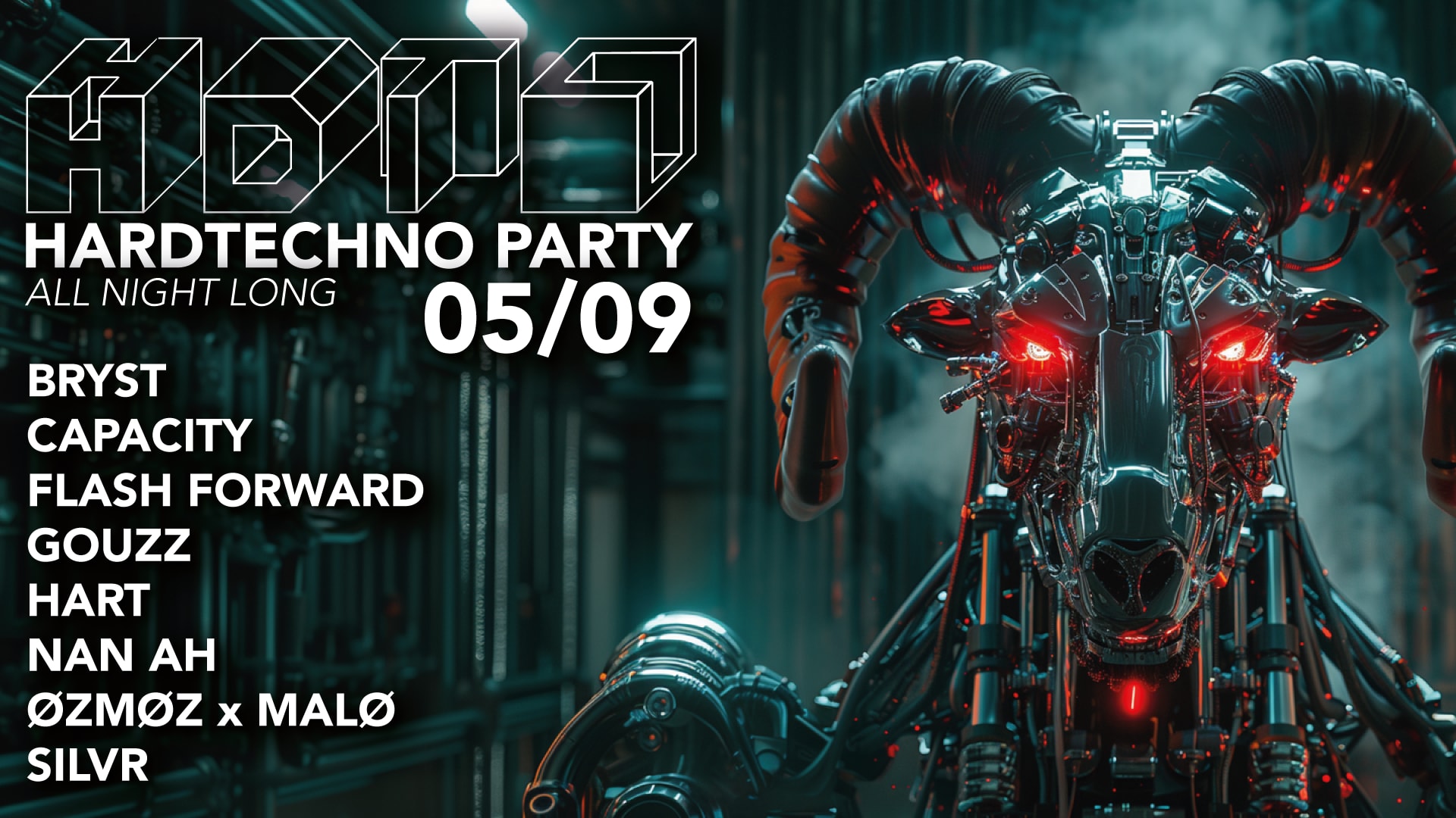 Hdtc // Hardtechno Party - 05/09 Cover