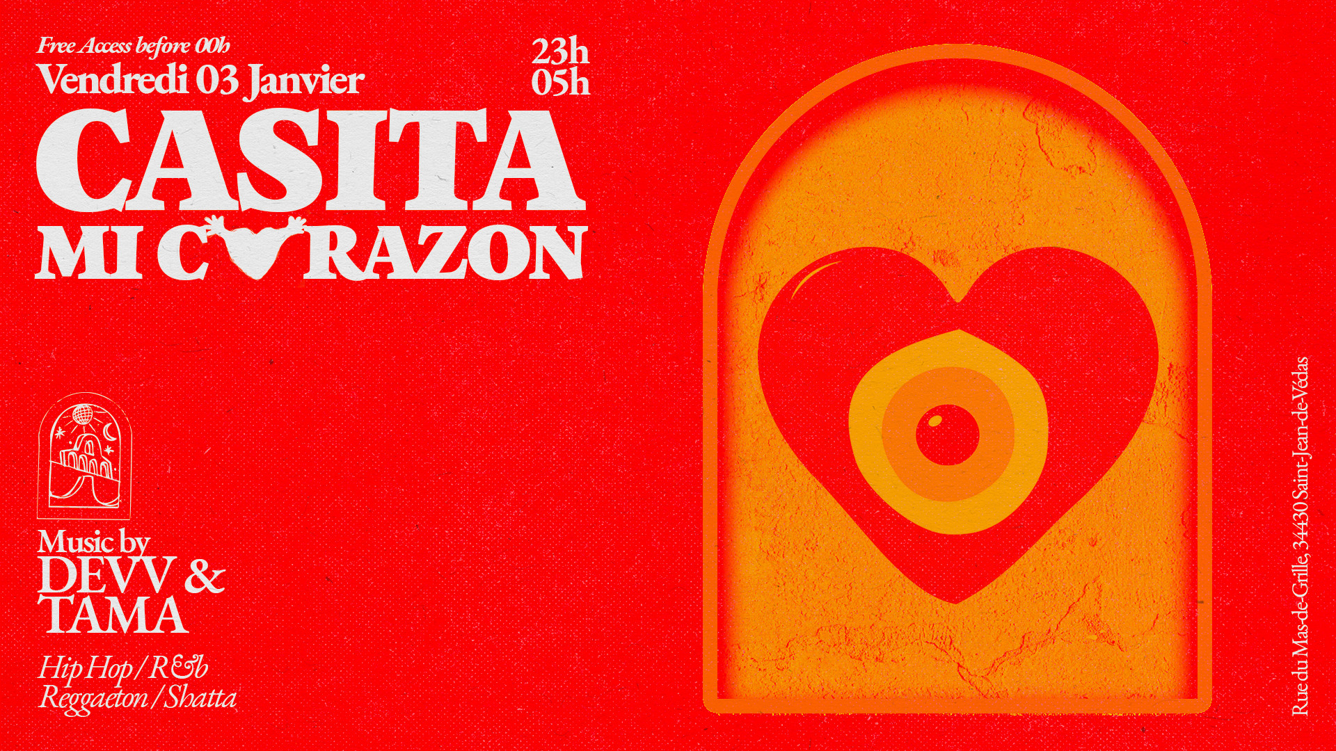 Vendredi 03 : Casita MI Corazon Cover
