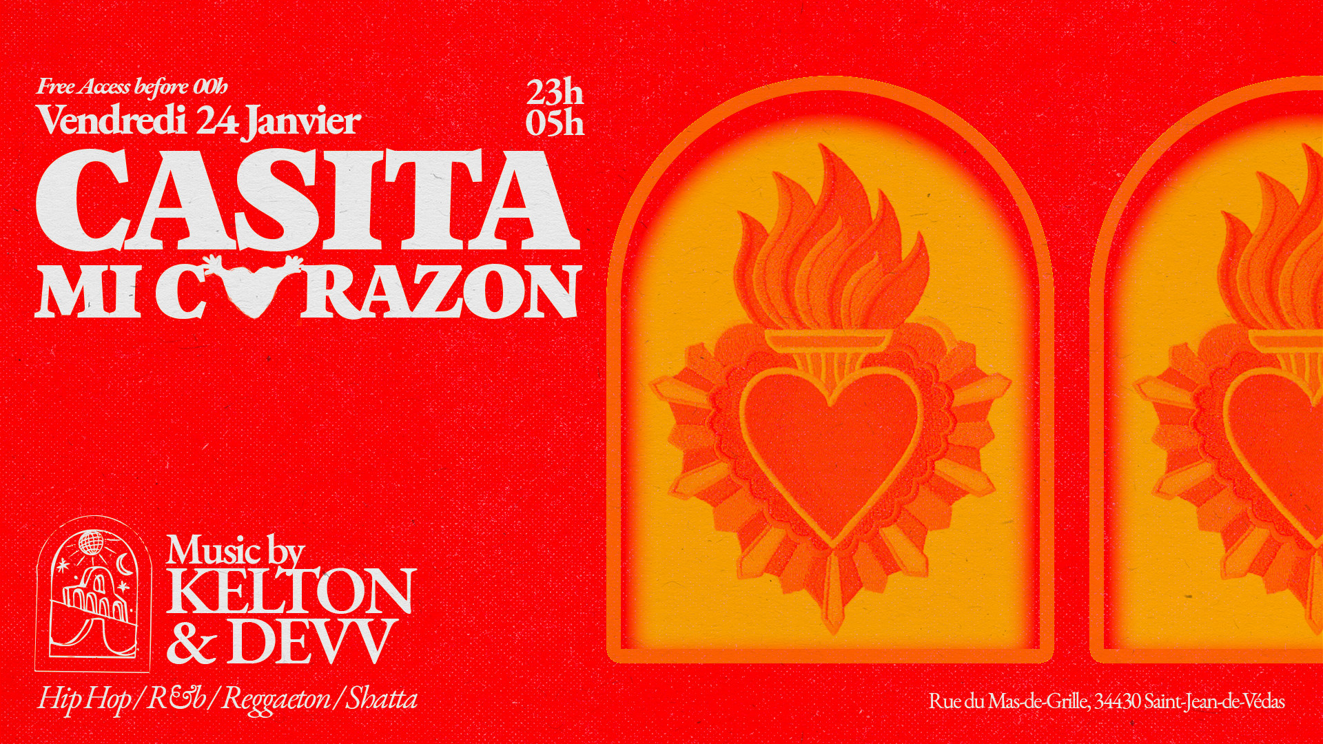 Vendredi 24 : Casita MI Corazon Cover