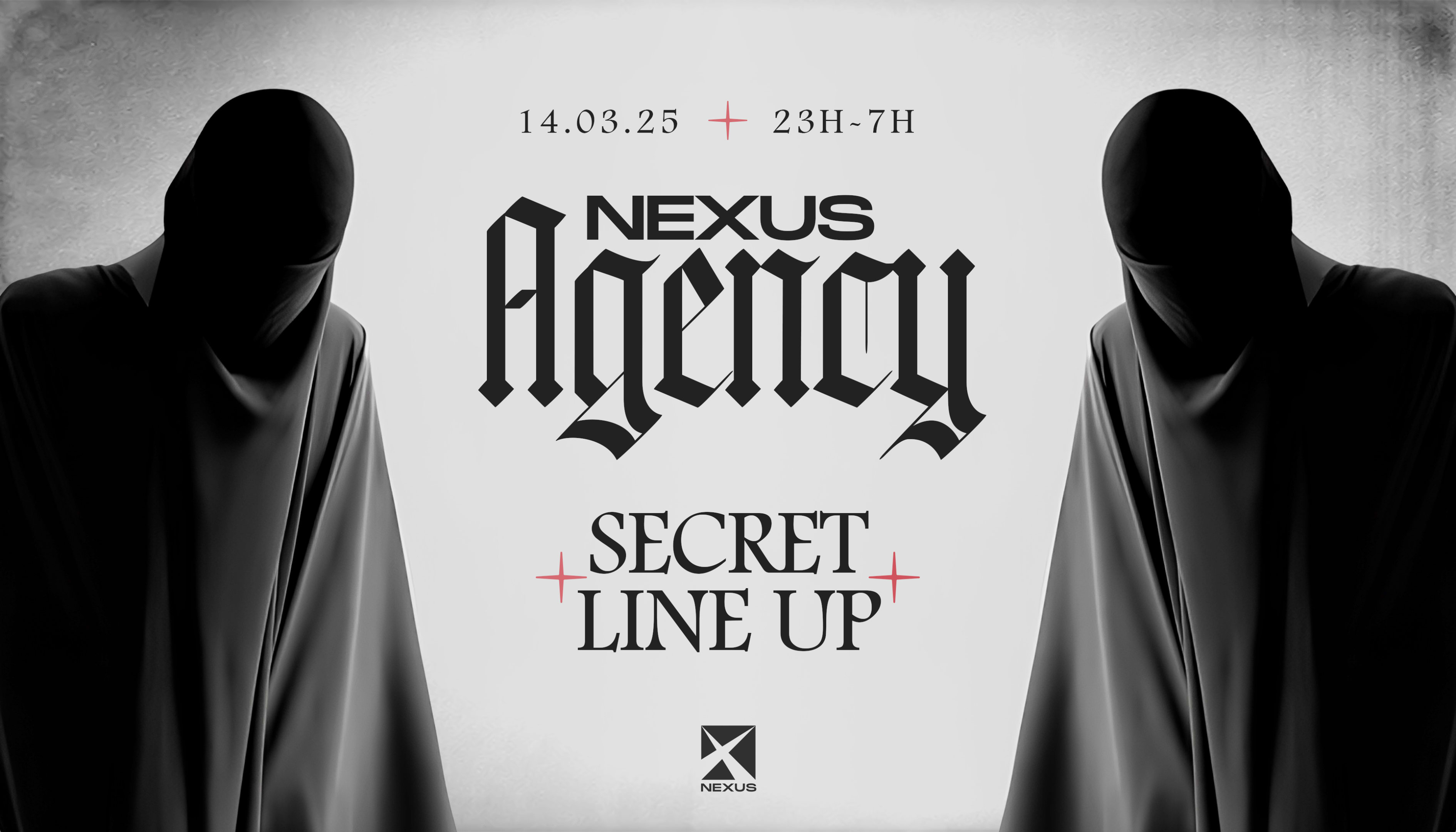 Nexus Agency : Secret Line Up Cover