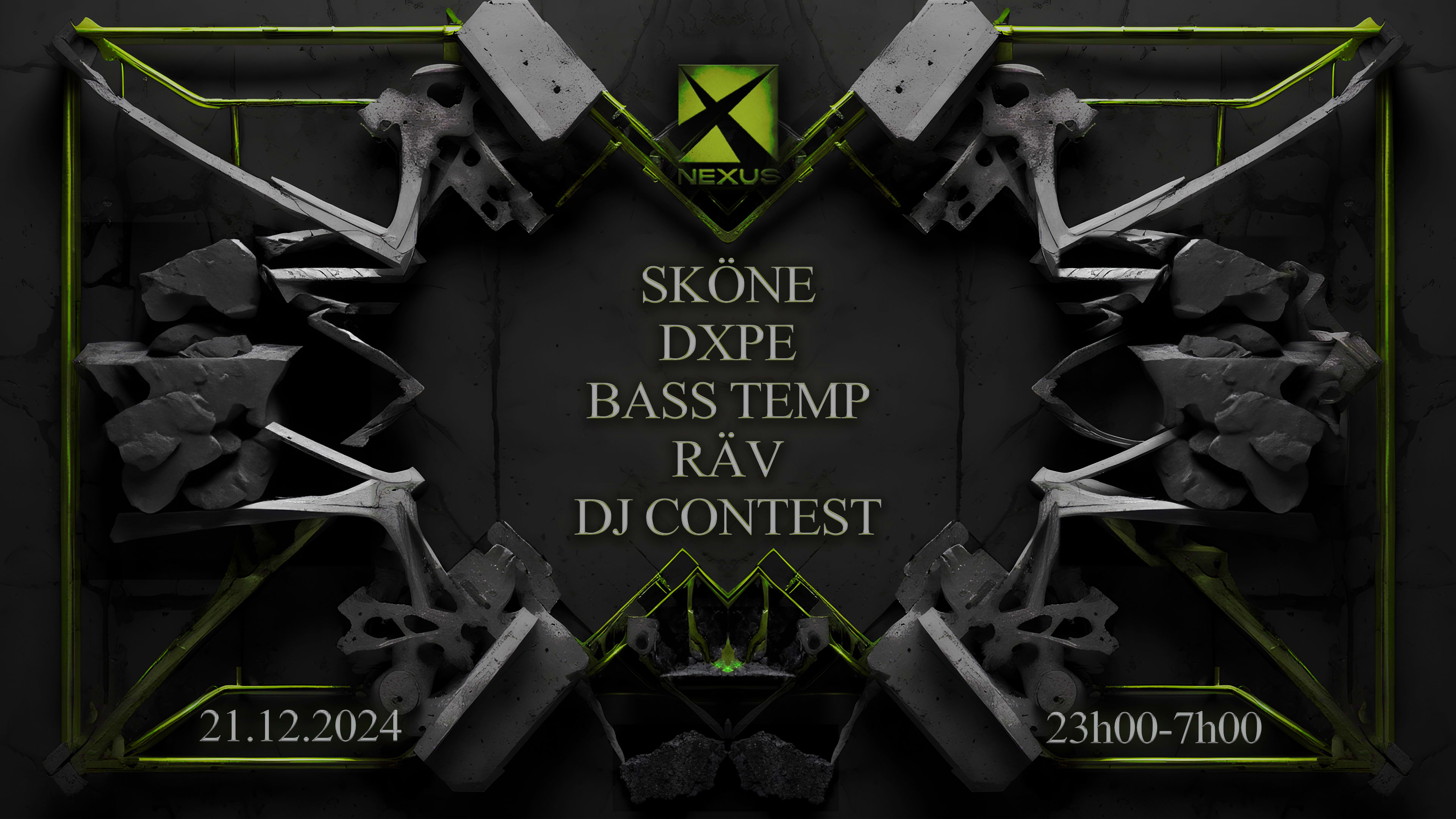 Nexus : Sköne | Dxpe | Bass Temp | Räv | Dj Contest Cover