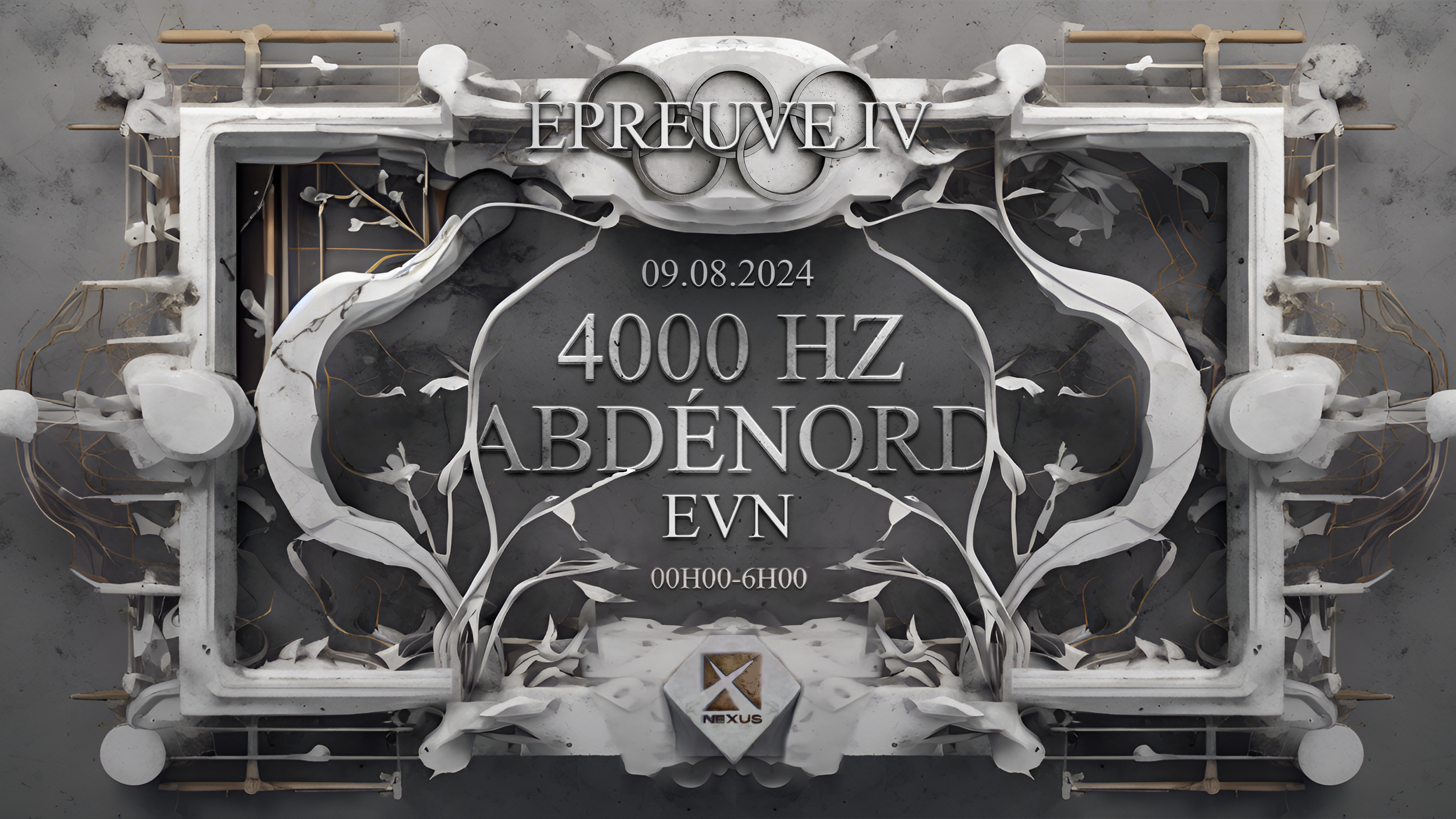 Nexus : 4000 Hz - Abdenord - Evn Cover