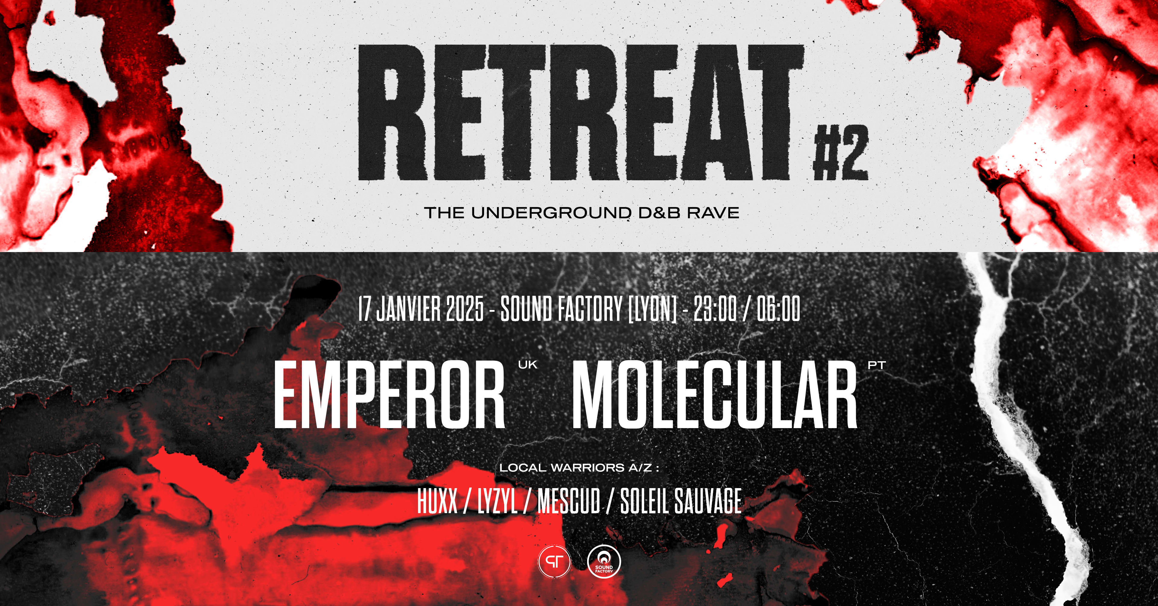 Retreat #2 - Emperor (Uk) & Molecular (Pt) Cover