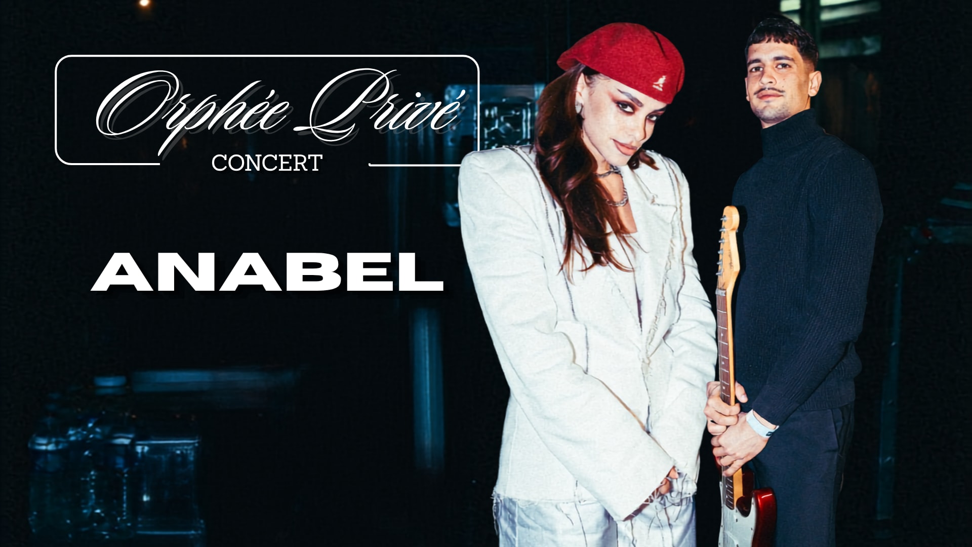 Anabel En Concert - Orphee Prive Cover