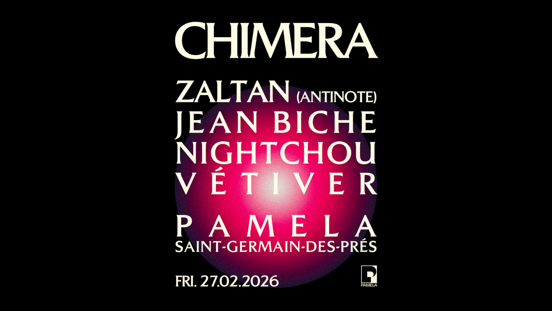 Chimera - Zaltan (Antinote), Jean-Biche, Nightchou, Vétiver Cover