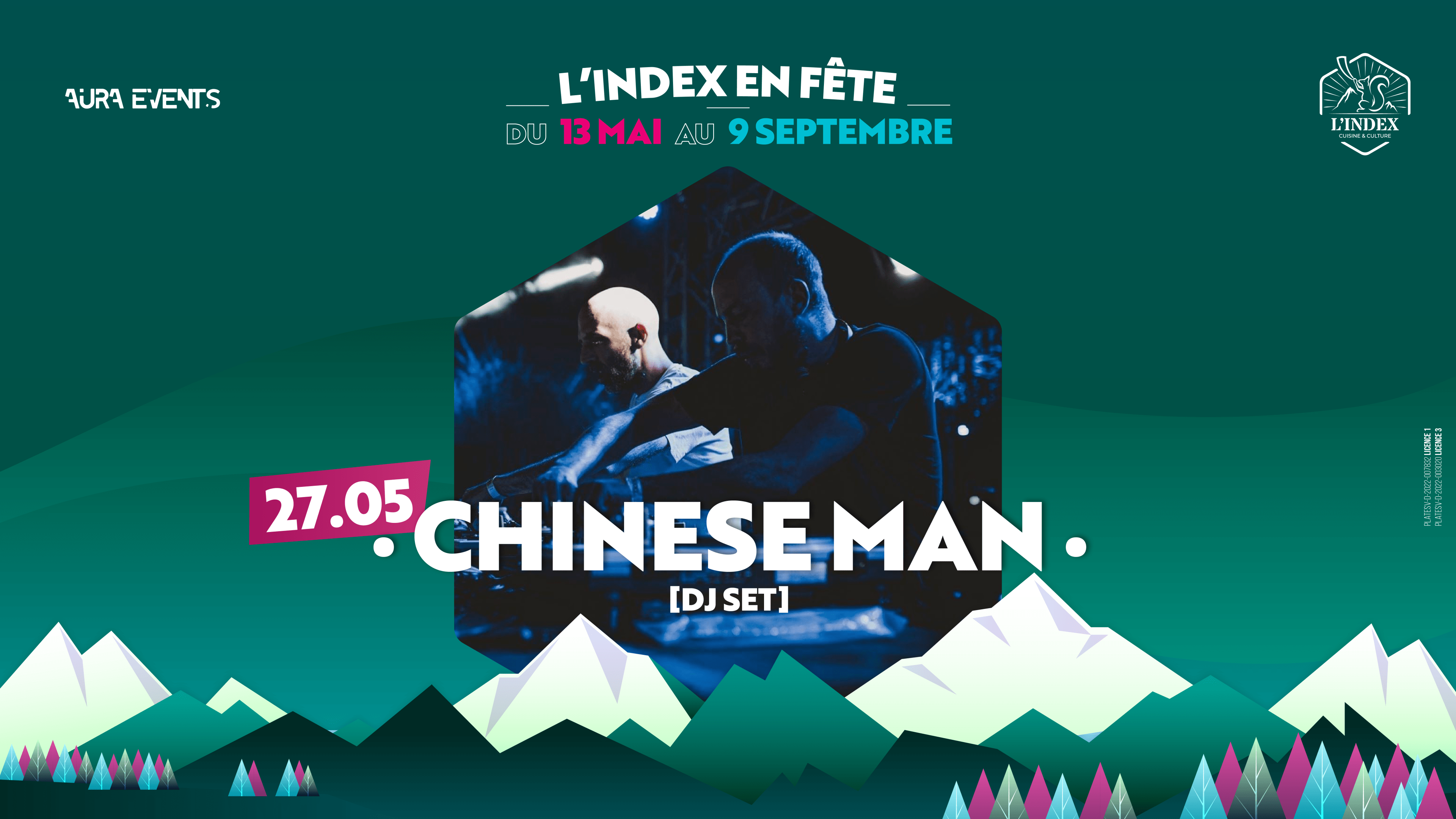 L'index Invite Chinese Man Cover