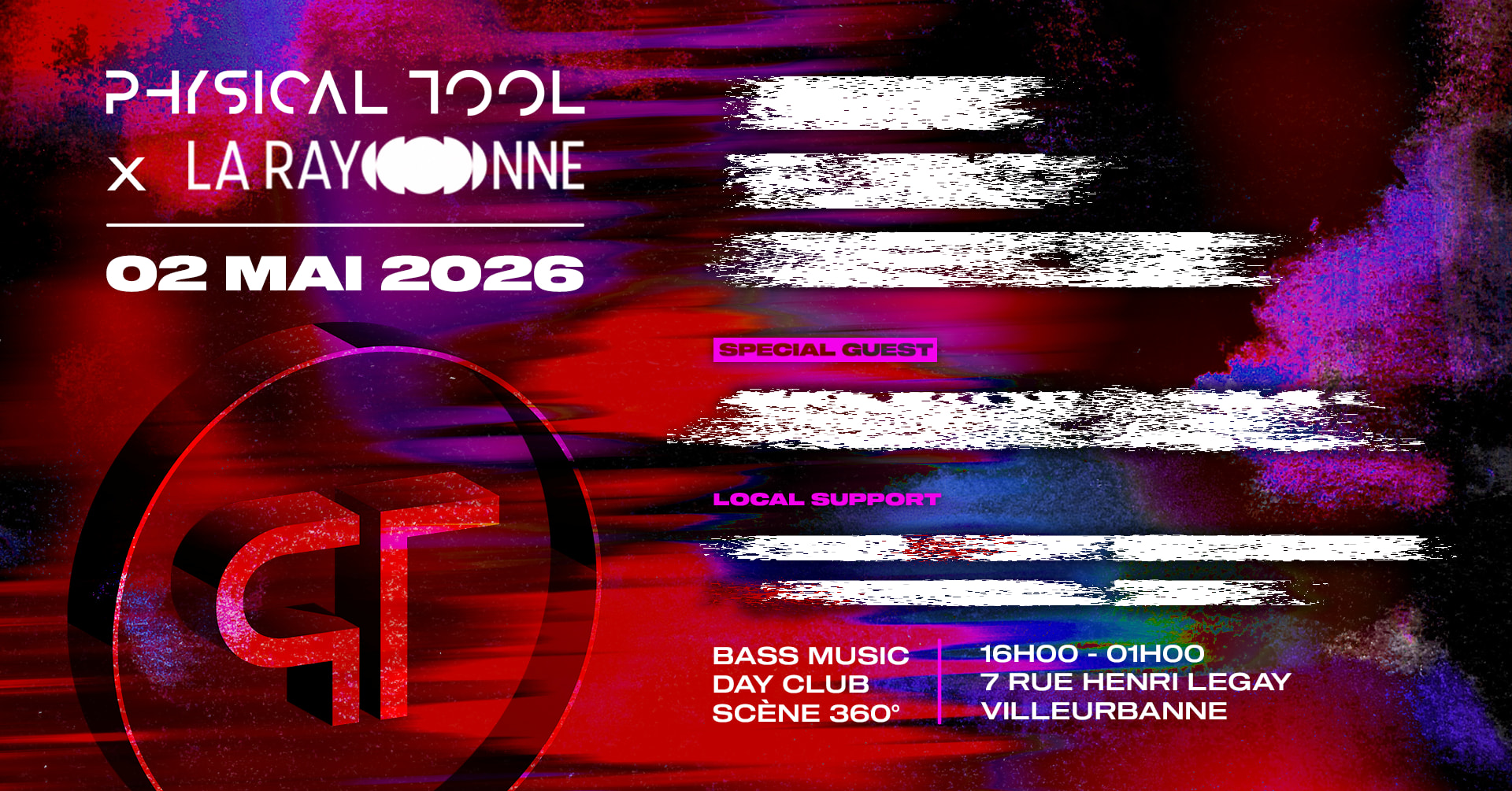 Physical Tool X La Rayonne [Bass Music Day Club] Cover