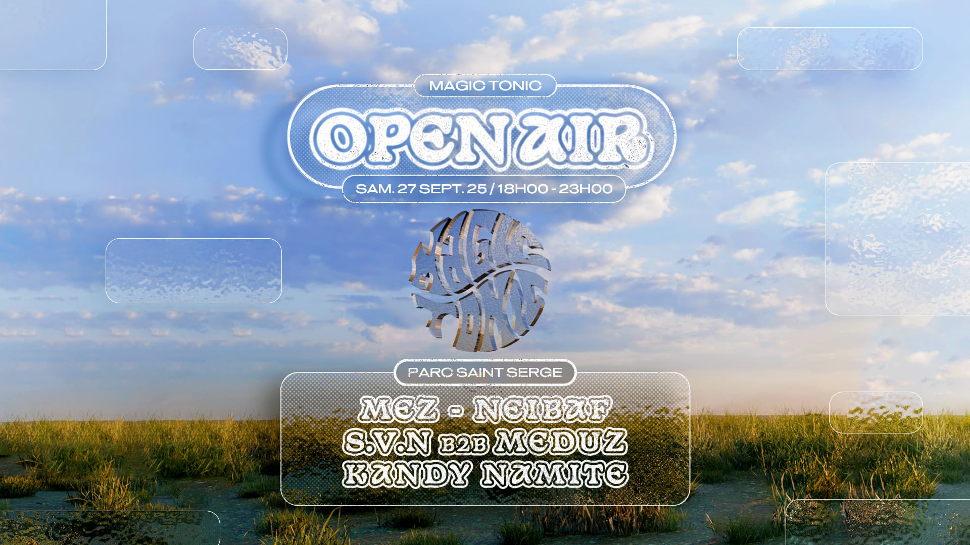 Magic Tonic : Open Air Gratuit - Angers Cover
