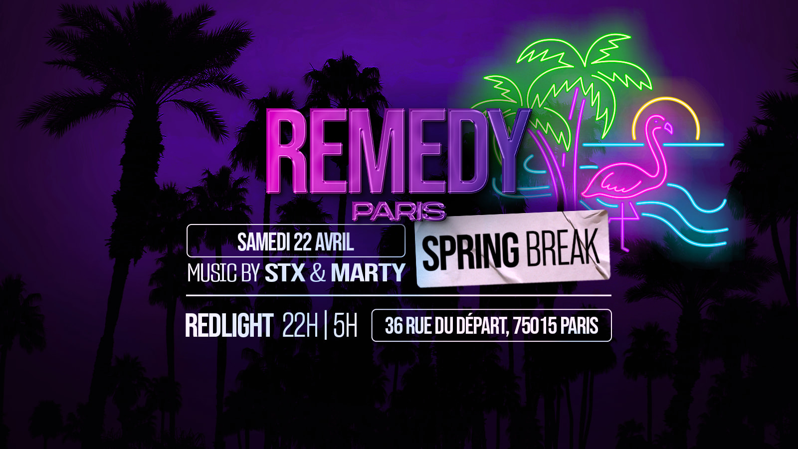 Remedy Paris - Springbreak Edition Cover