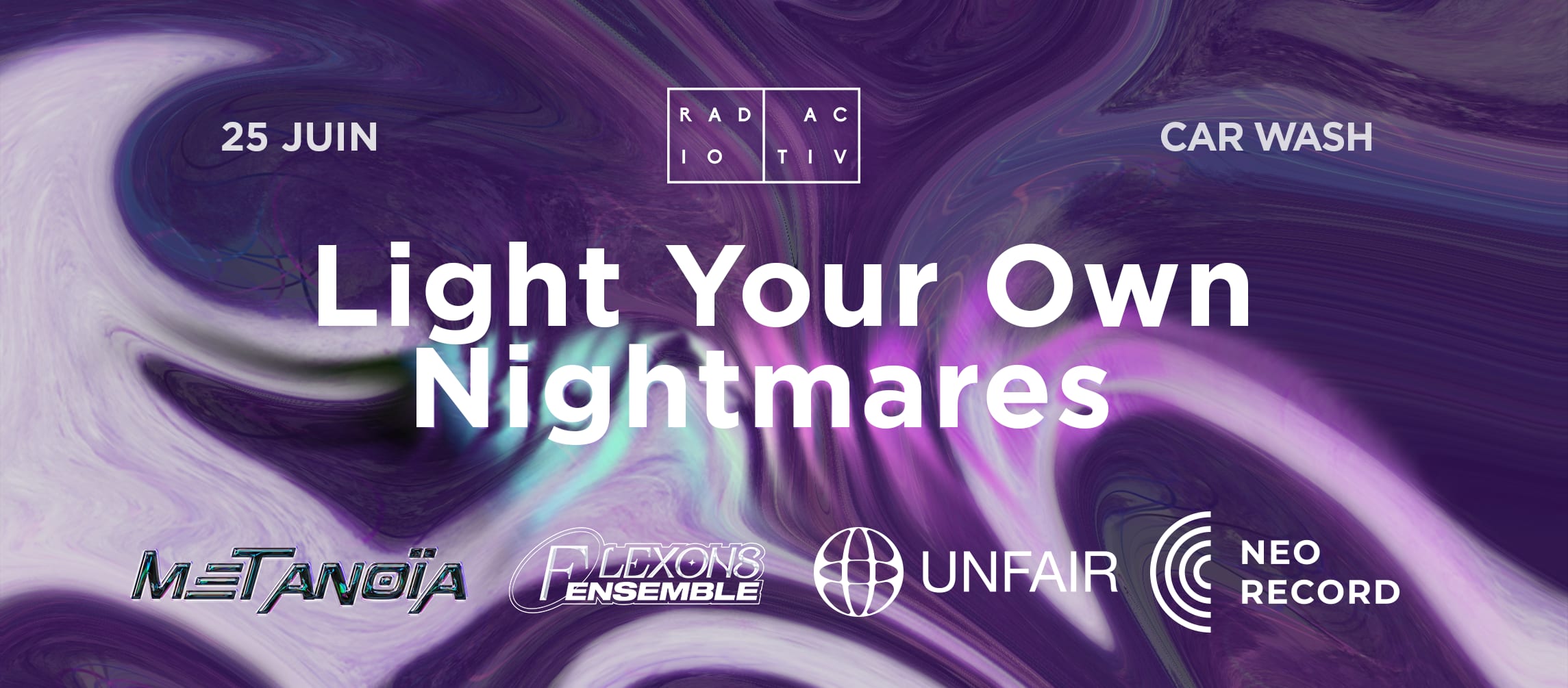 Release Party Radioactiv : Light Your Own Nightmares Cover