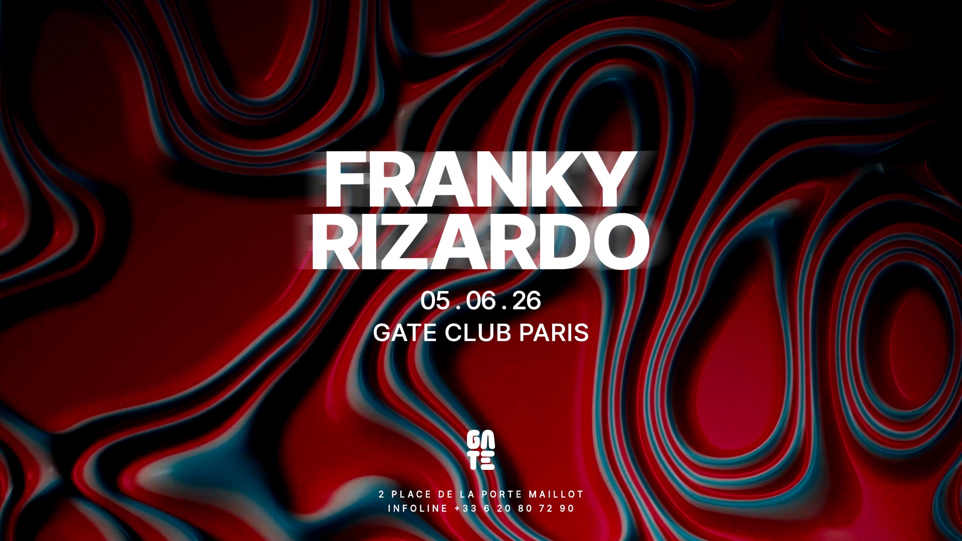 Franky Rizardo - Gate Club Paris Cover
