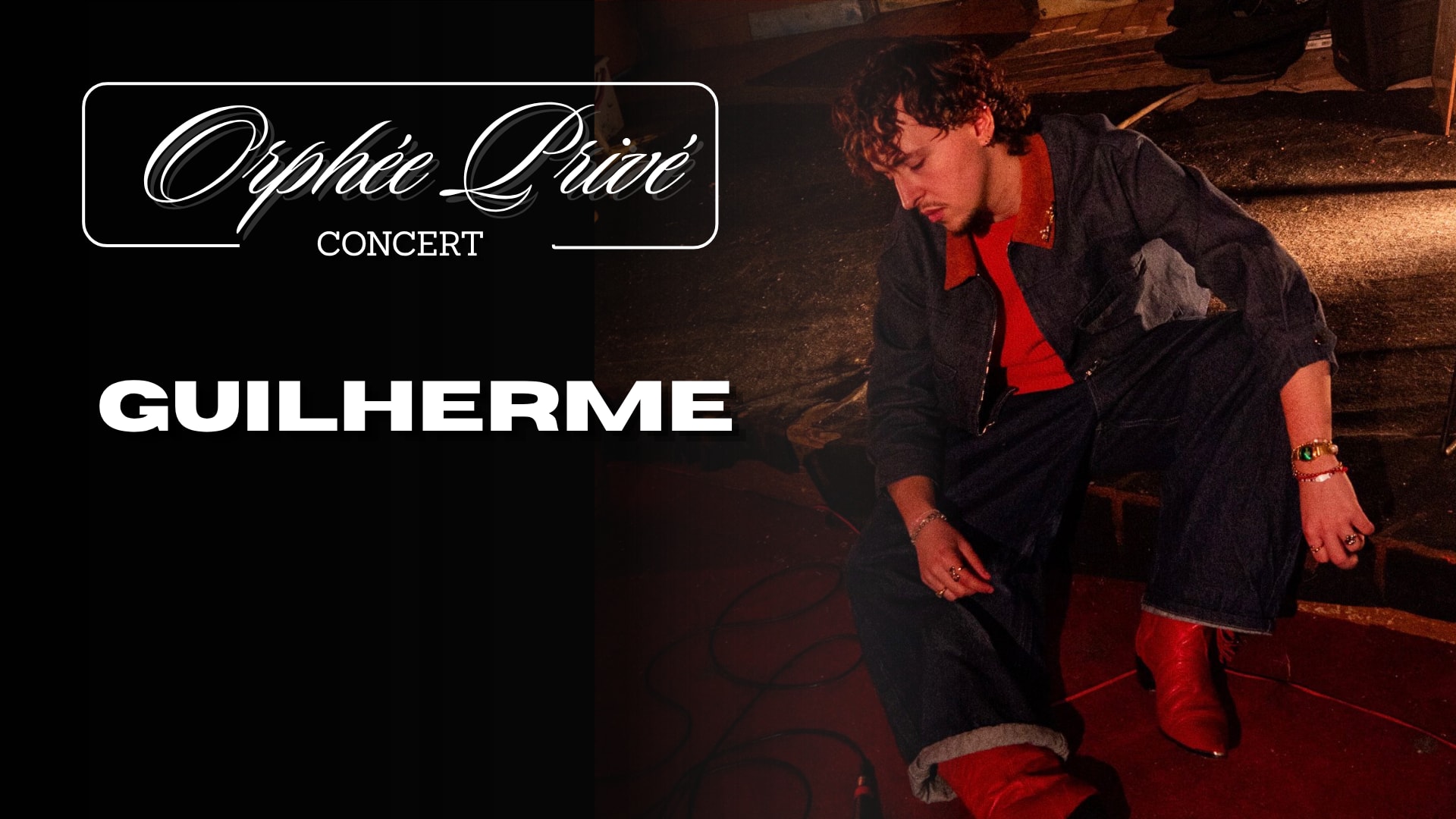 Guilherme En Concert - Orphee Prive Cover