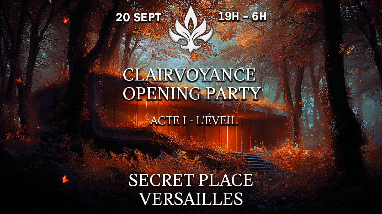 Clairvoyance Opening Party Cover