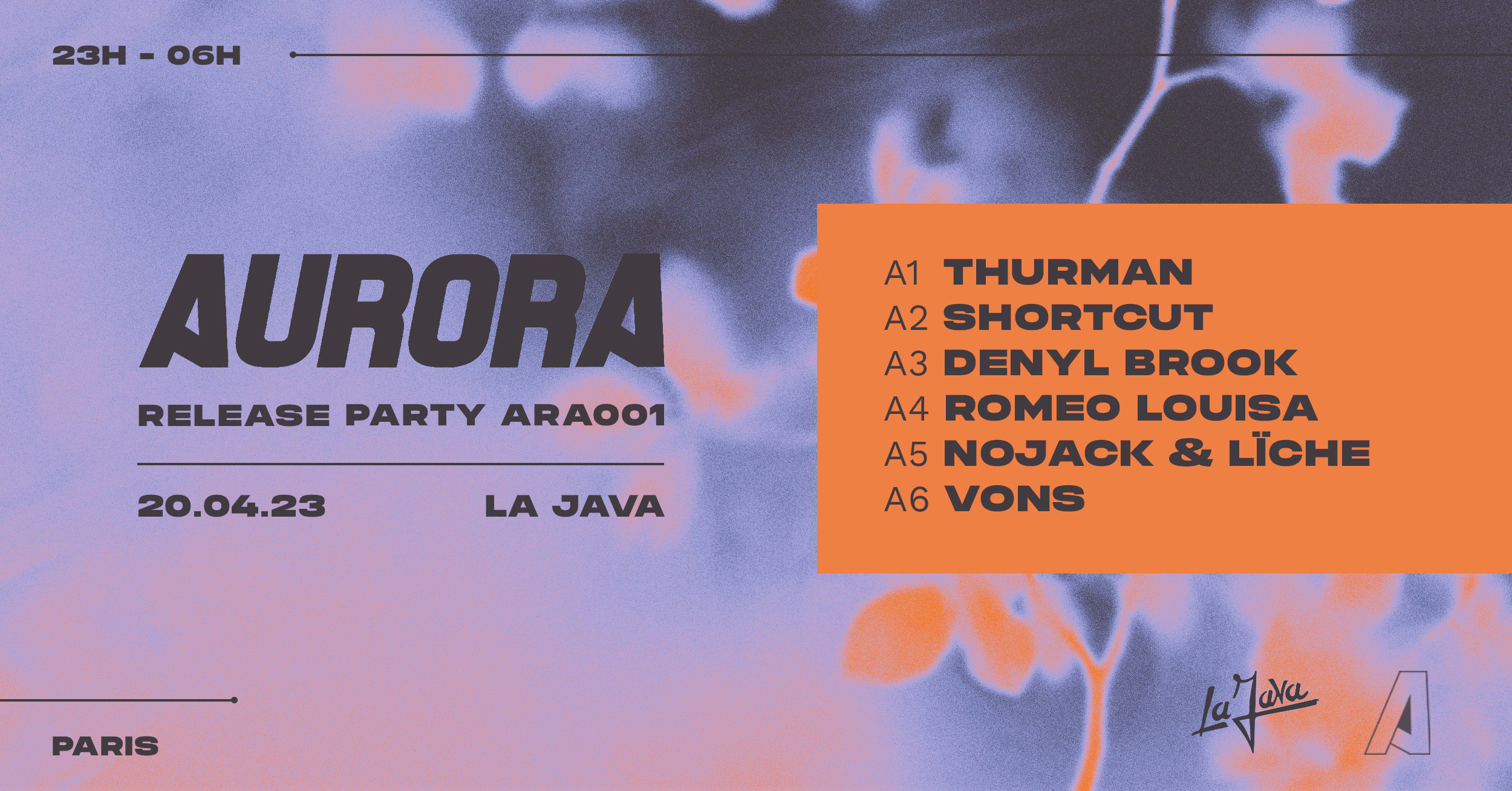 Aurora X La Java | Thurman, Shortcut, Denyl Brook & More Cover